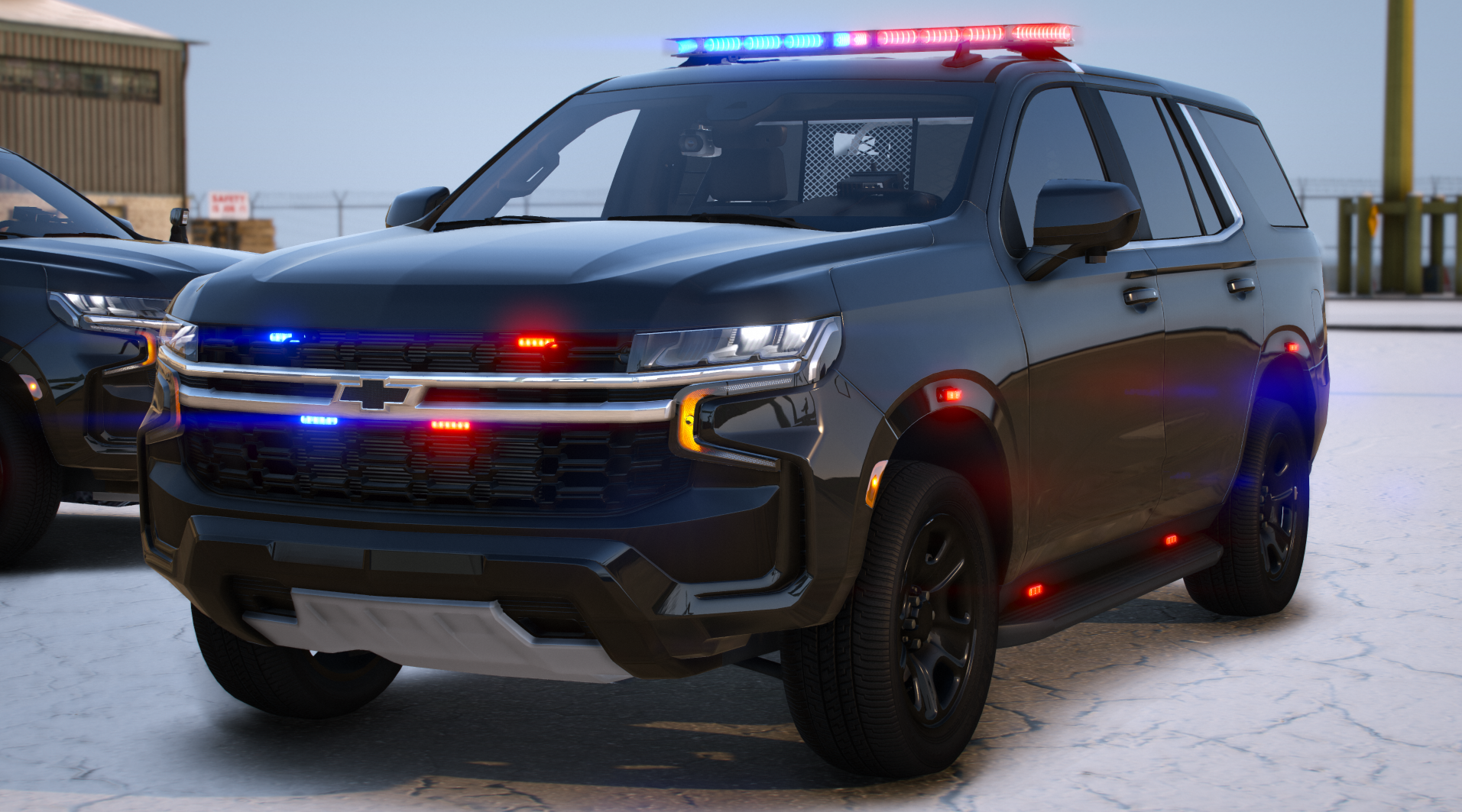 2023 Tahoe DVI Whelen Setup