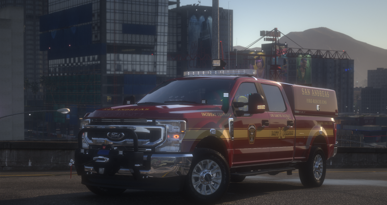 2020 Ford F-250 Fire Batt Truck