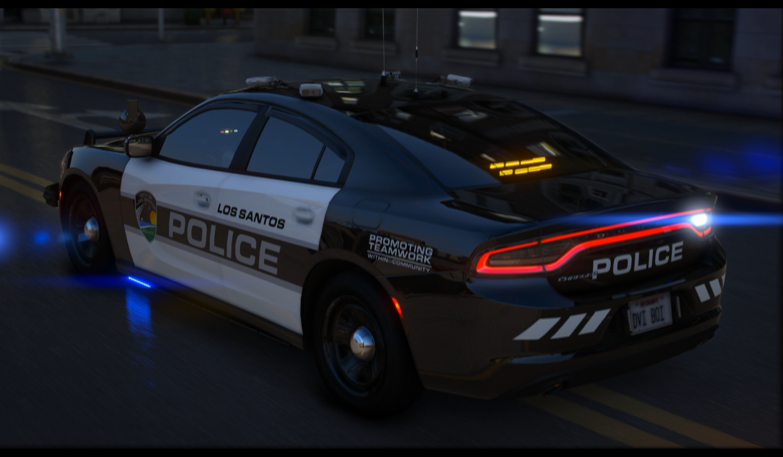 2023 Dodge Charger Pursuit DVI Setup