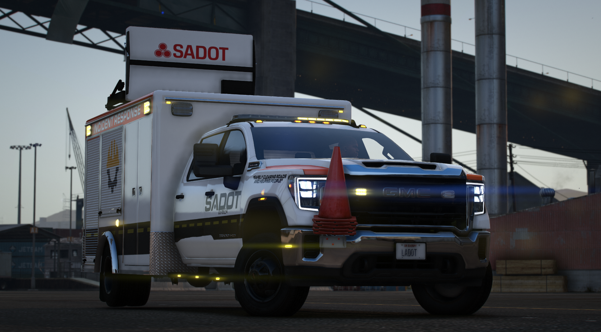 2023 Sierra 3500 SADOT Utility Box