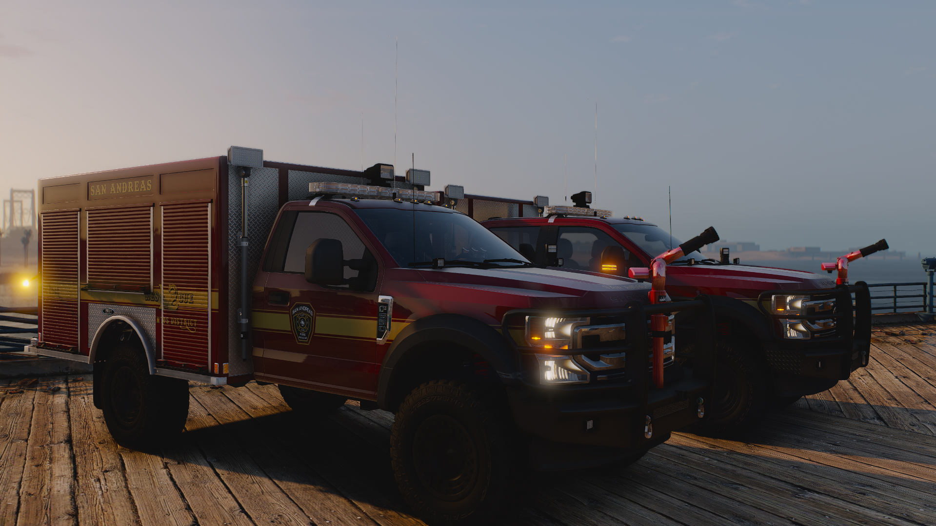 2022 Ford F-550 Single Cab Water Suppression Truck