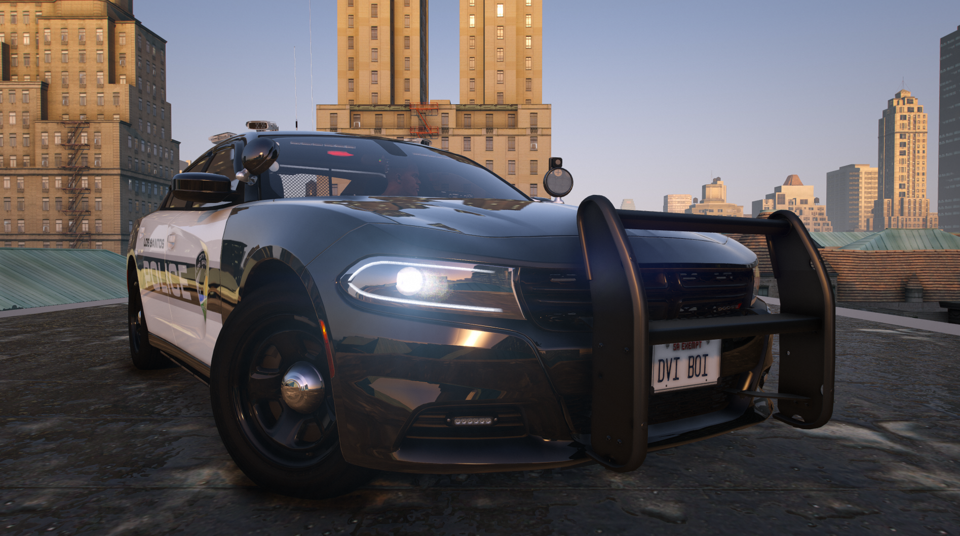 2023 Dodge Charger Pursuit DVI Setup