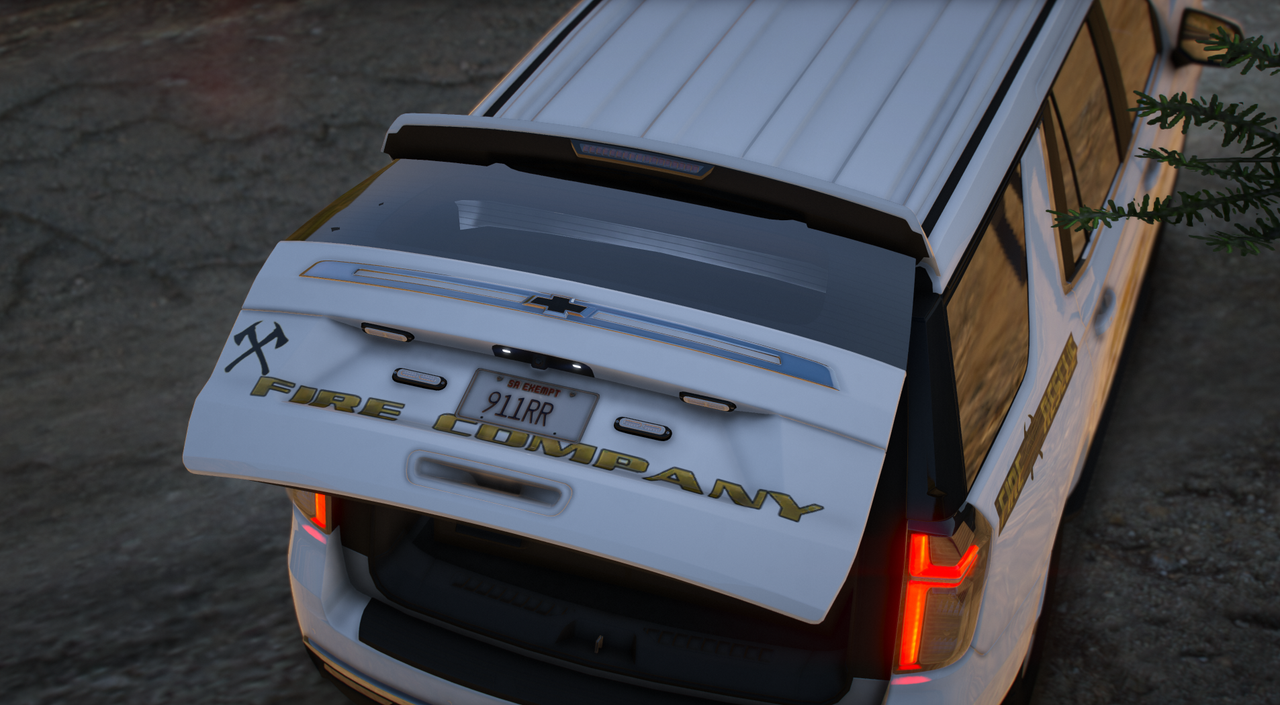 2023 Tahoe Fire Chief 911RR Inspired