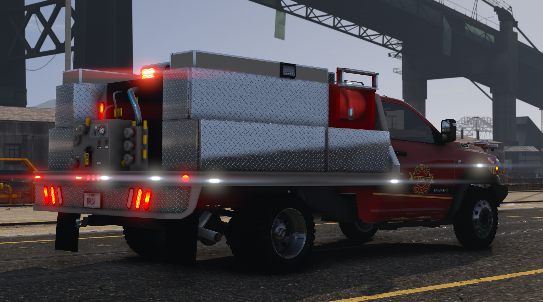 2024 DODGE RAM 4500 Brush Truck