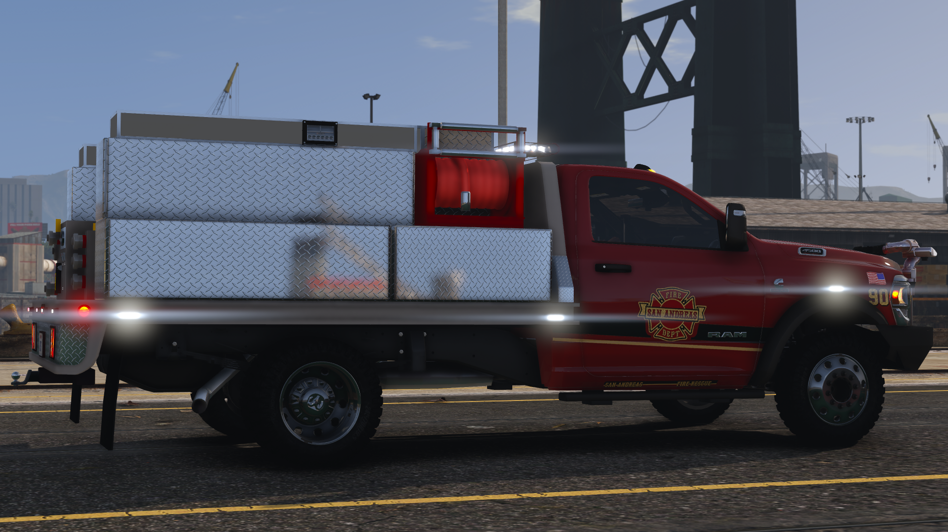 2024 DODGE RAM 4500 Brush Truck