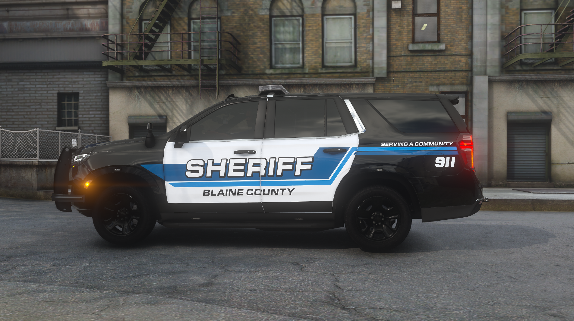 2023 Tahoe DVI Whelen Setup