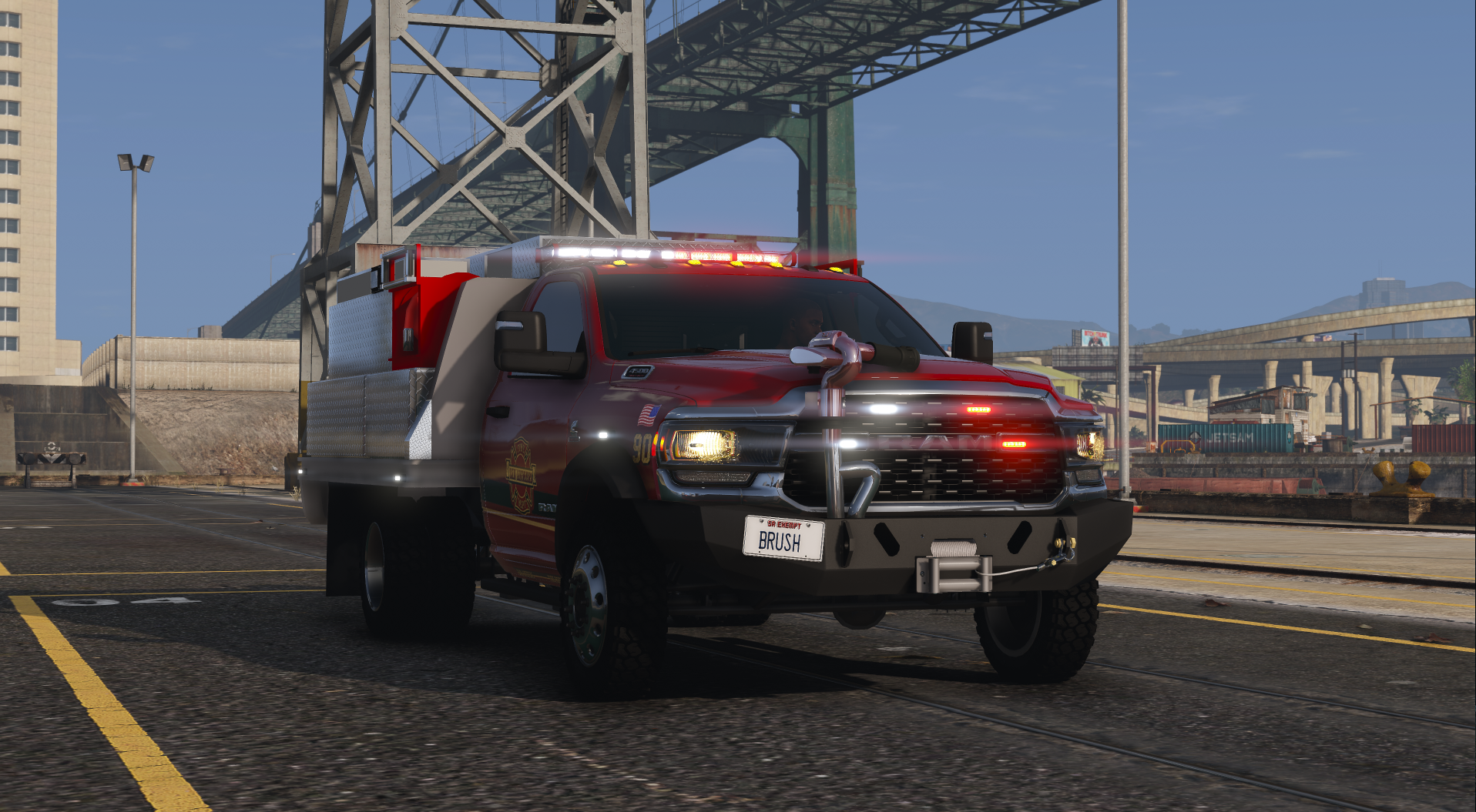 2024 DODGE RAM 4500 Brush Truck