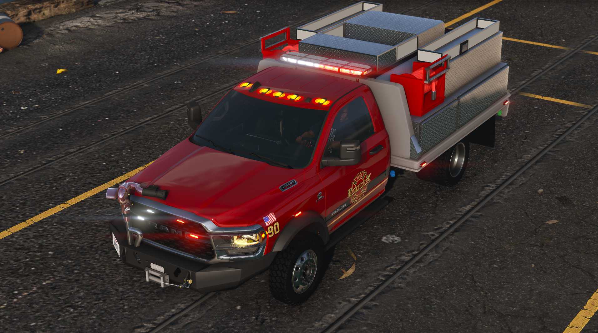 2024 DODGE RAM 4500 Brush Truck