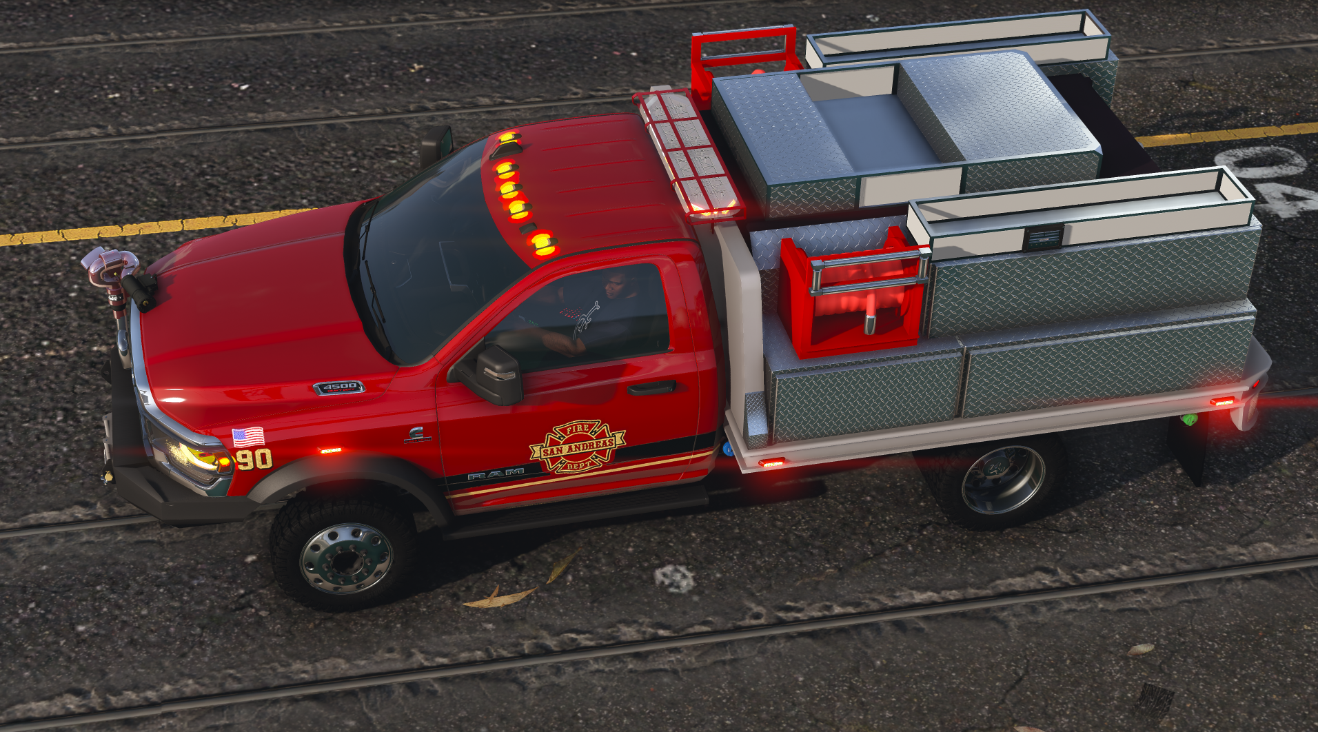 2024 DODGE RAM 4500 Brush Truck