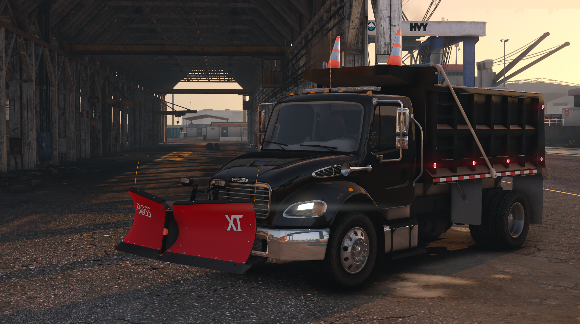 2020 Freightliner M2 Dump Body Lightbar