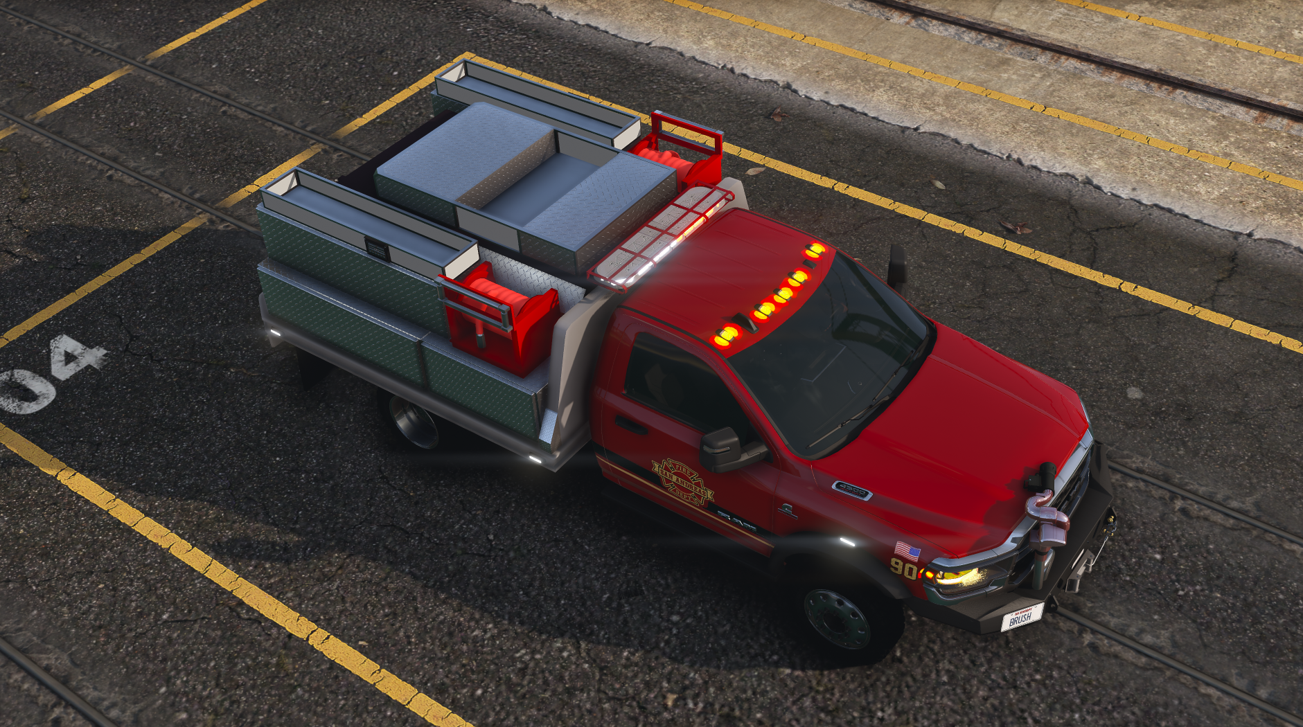 2024 DODGE RAM 4500 Brush Truck