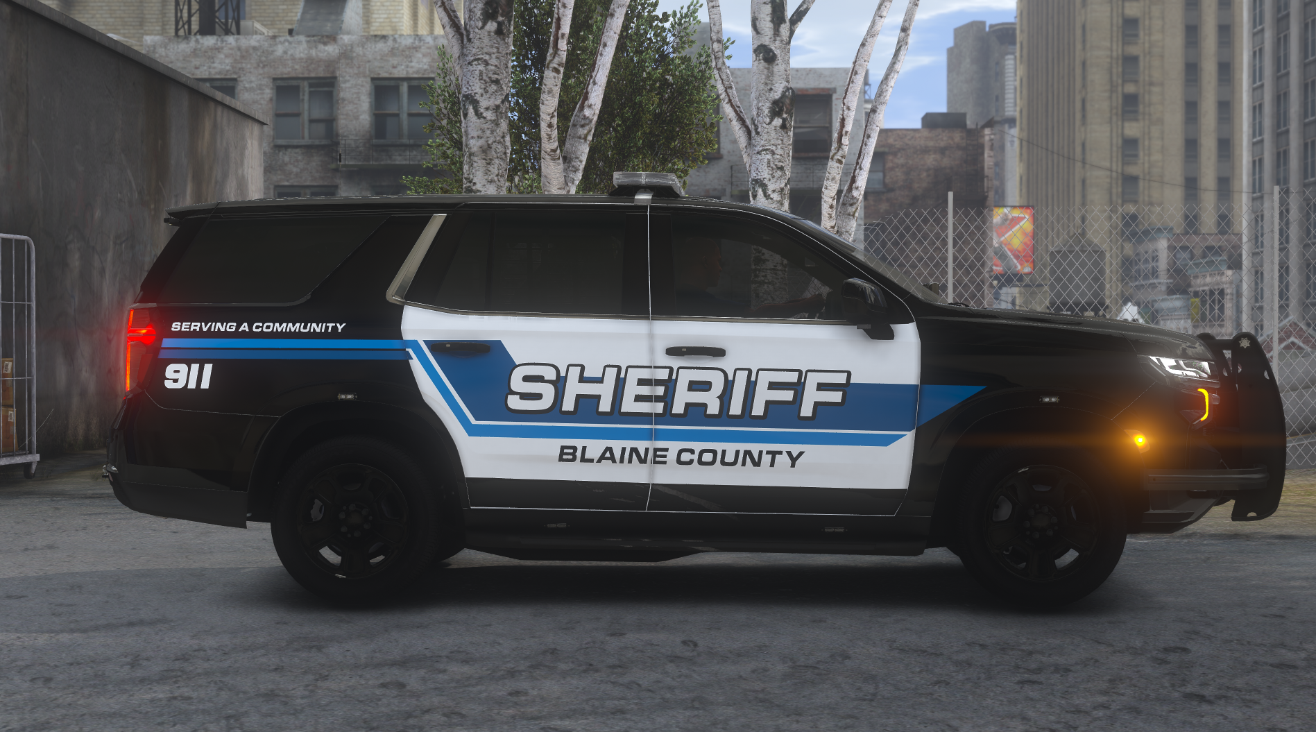 2023 Tahoe DVI Whelen Setup