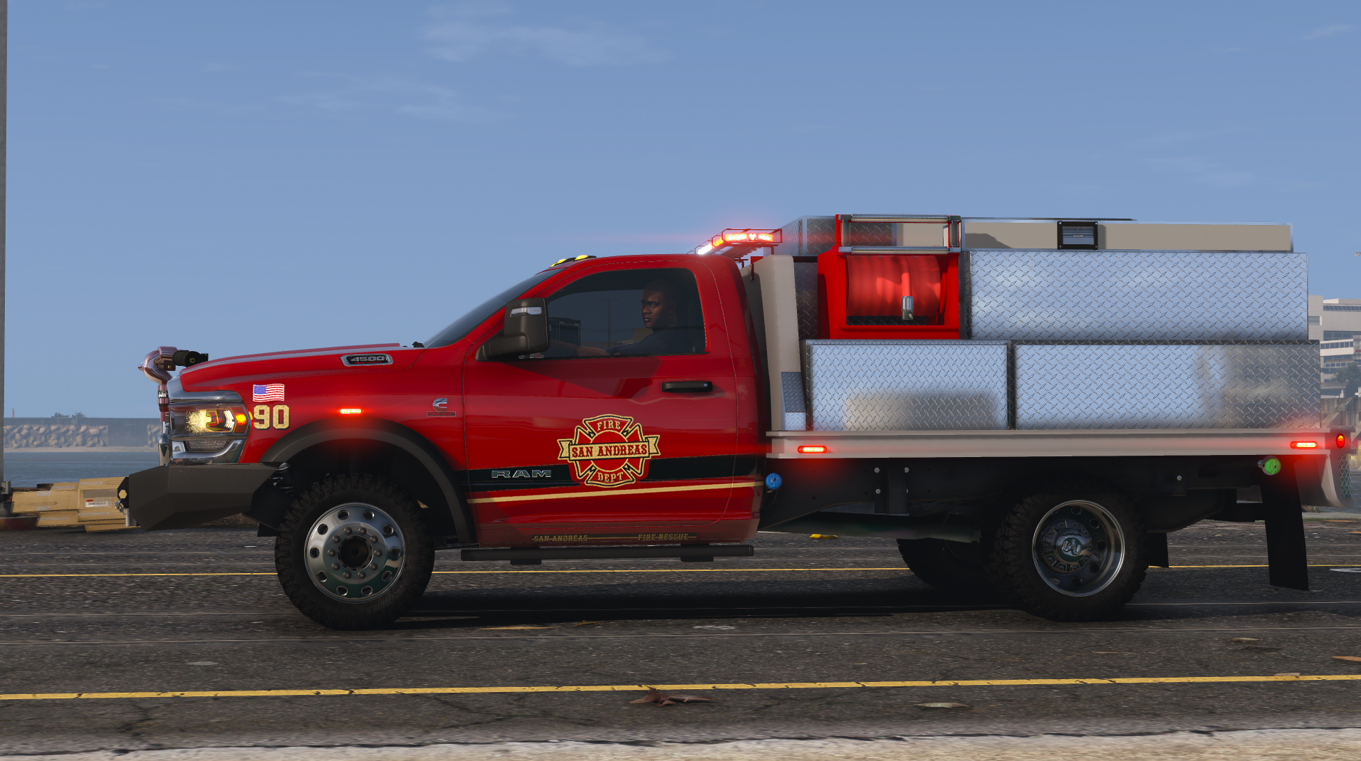 2024 DODGE RAM 4500 Brush Truck