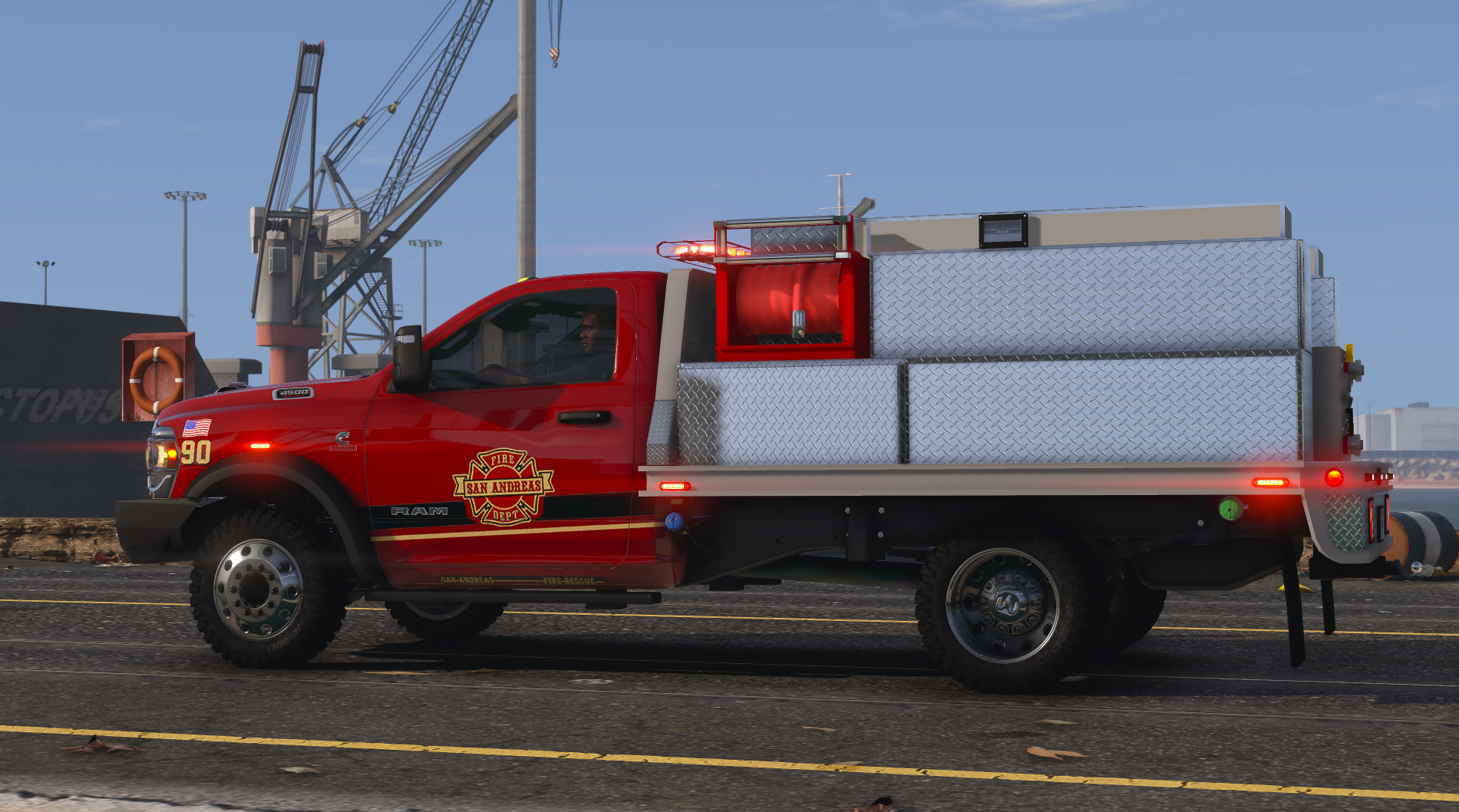 2024 DODGE RAM 4500 Brush Truck