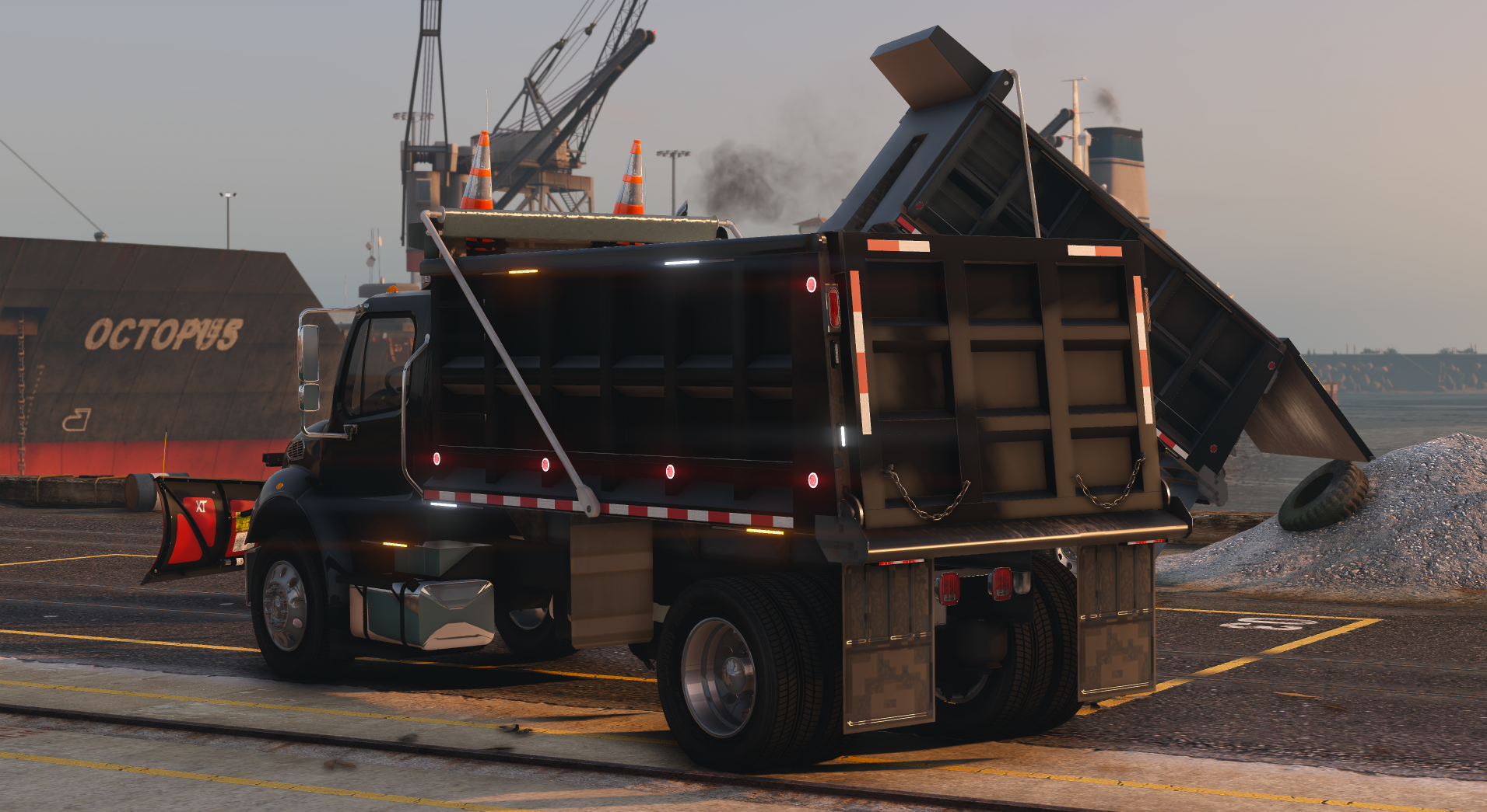 2020 Freightliner M2 Dump Body Lightbar
