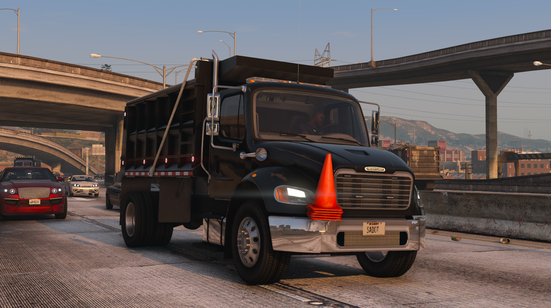 2020 Freightliner M2 Dump Body Lightbar