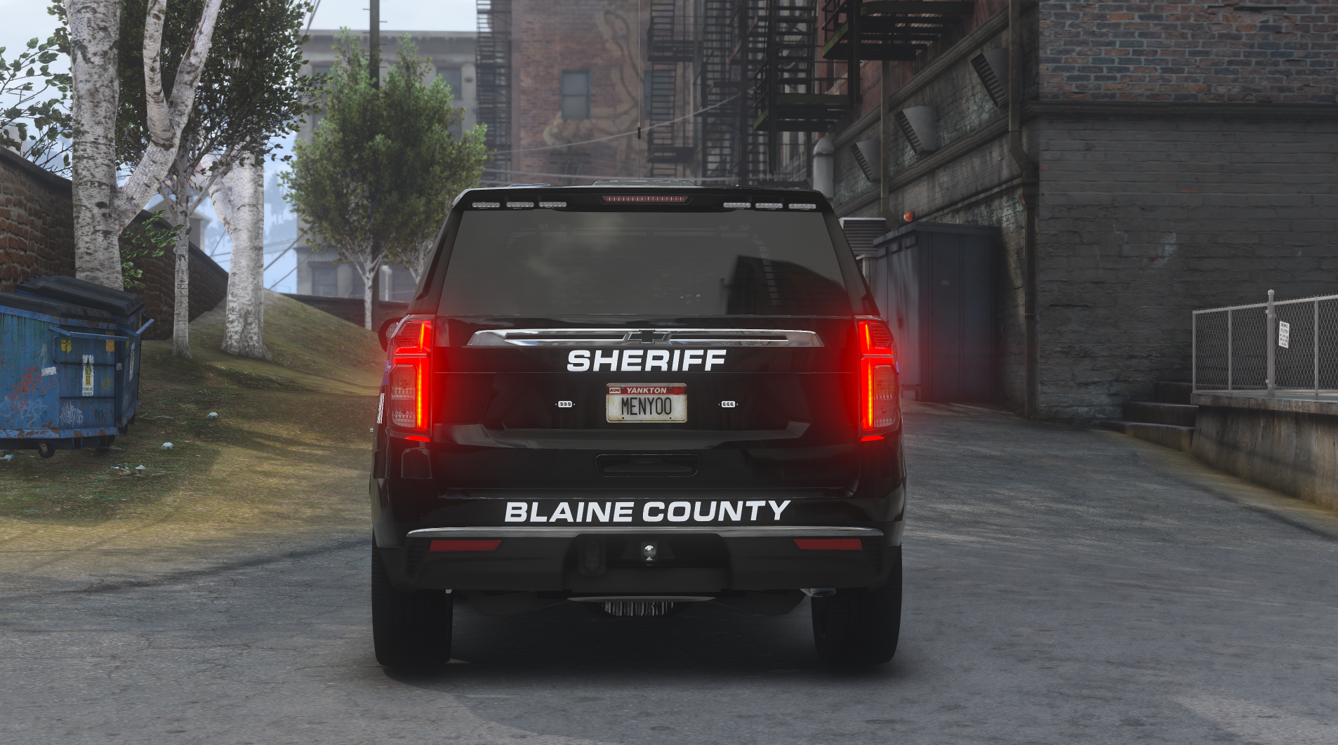 2023 Tahoe DVI Whelen Setup