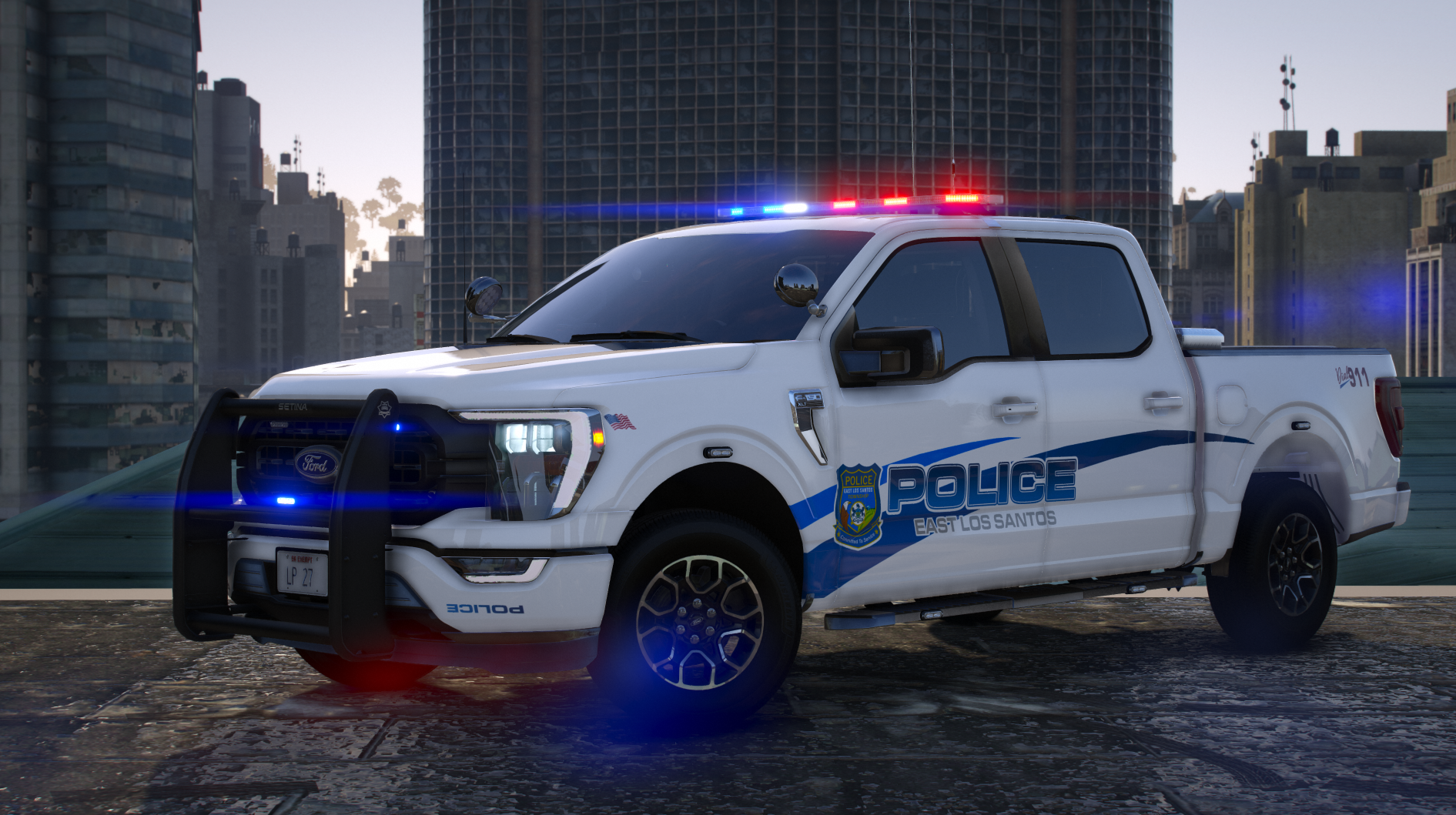 2023 Ford F150 XLT Whelen Setup