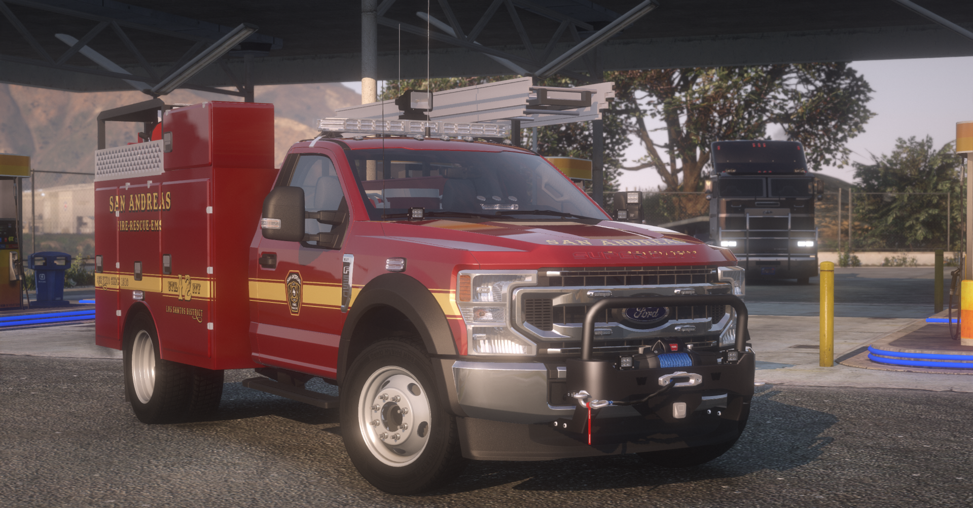 2020 Ford F-550 Fire Utility Truck