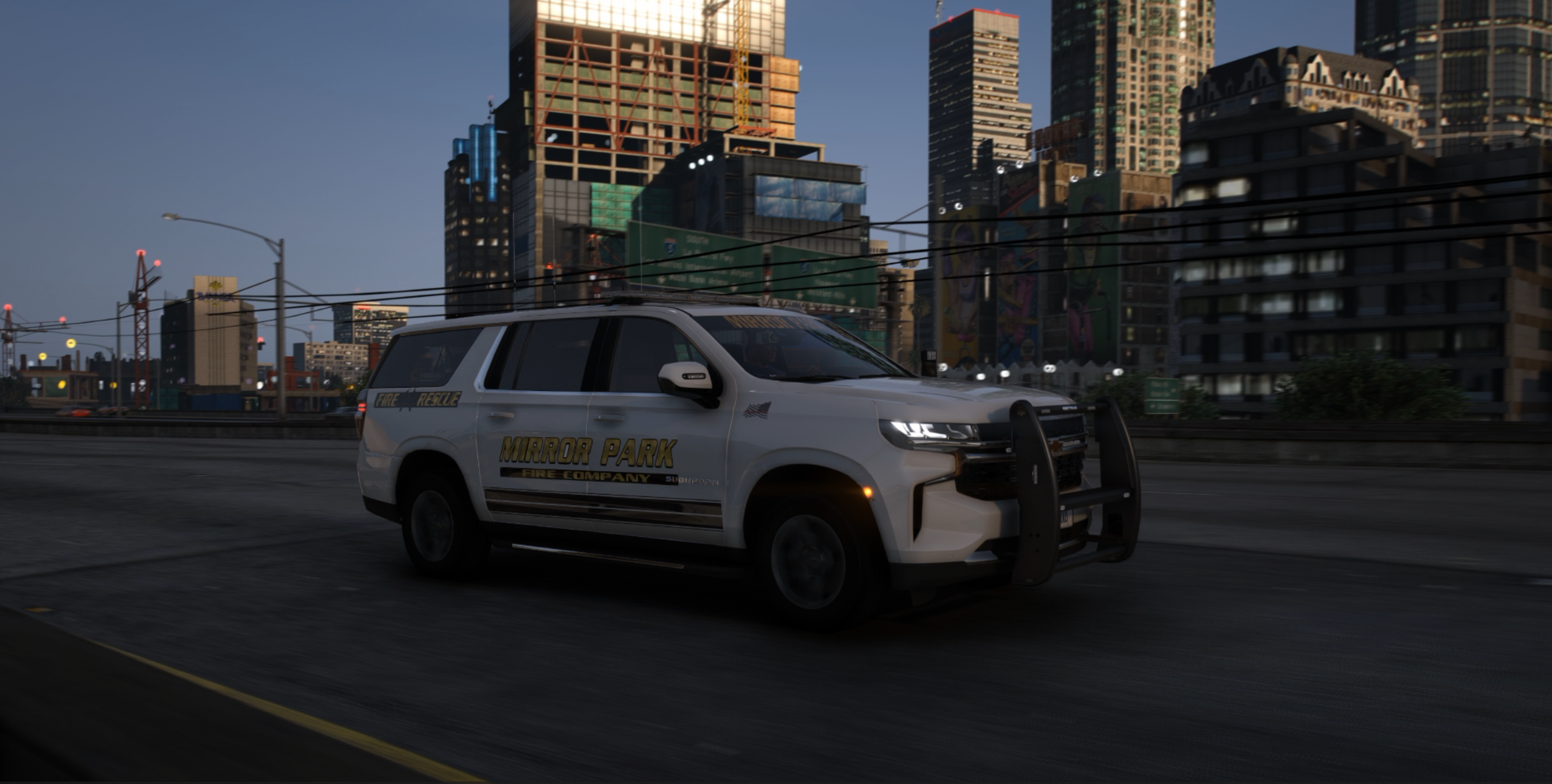 2024 Suburban Fire SUV