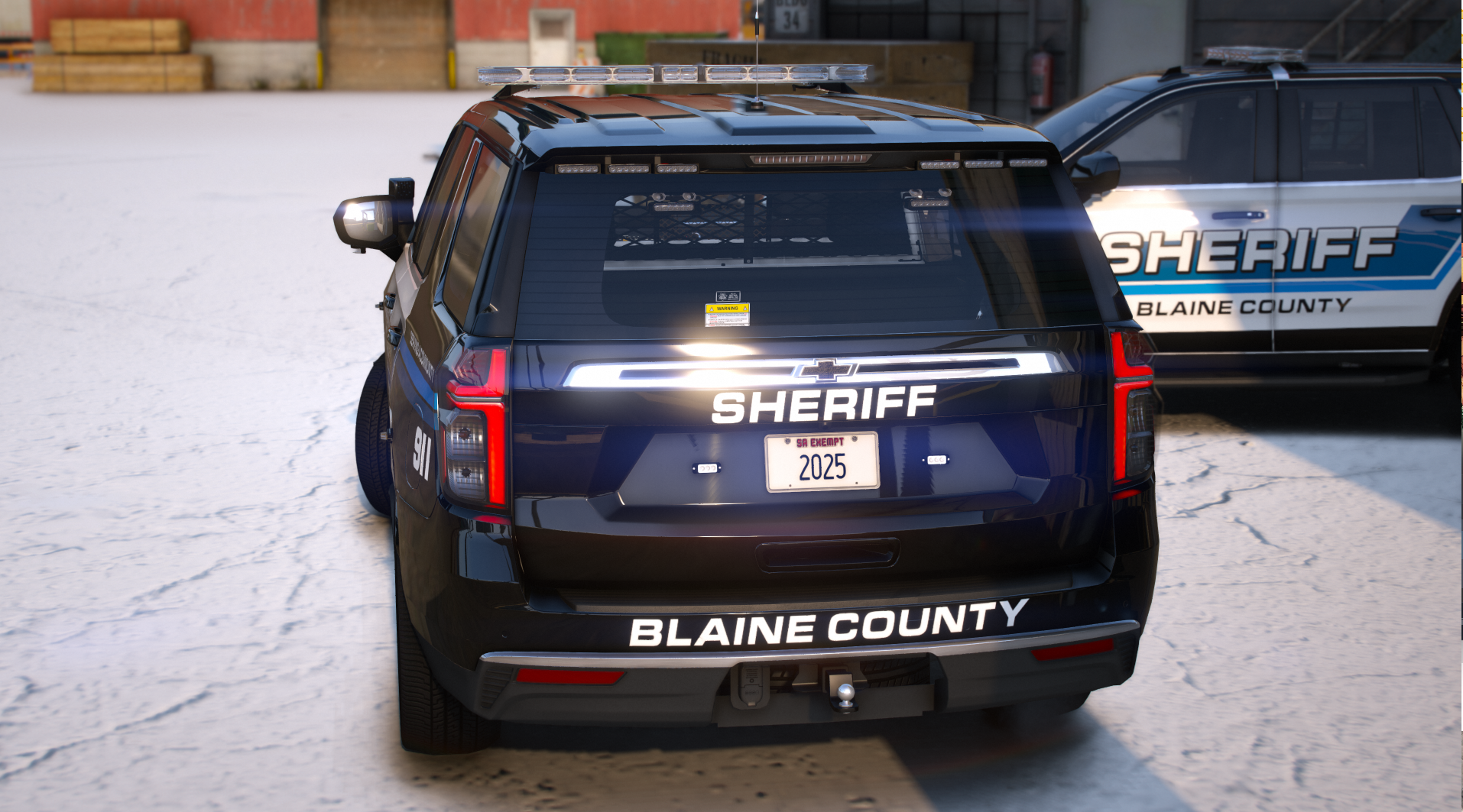 2023 Tahoe DVI Whelen Setup