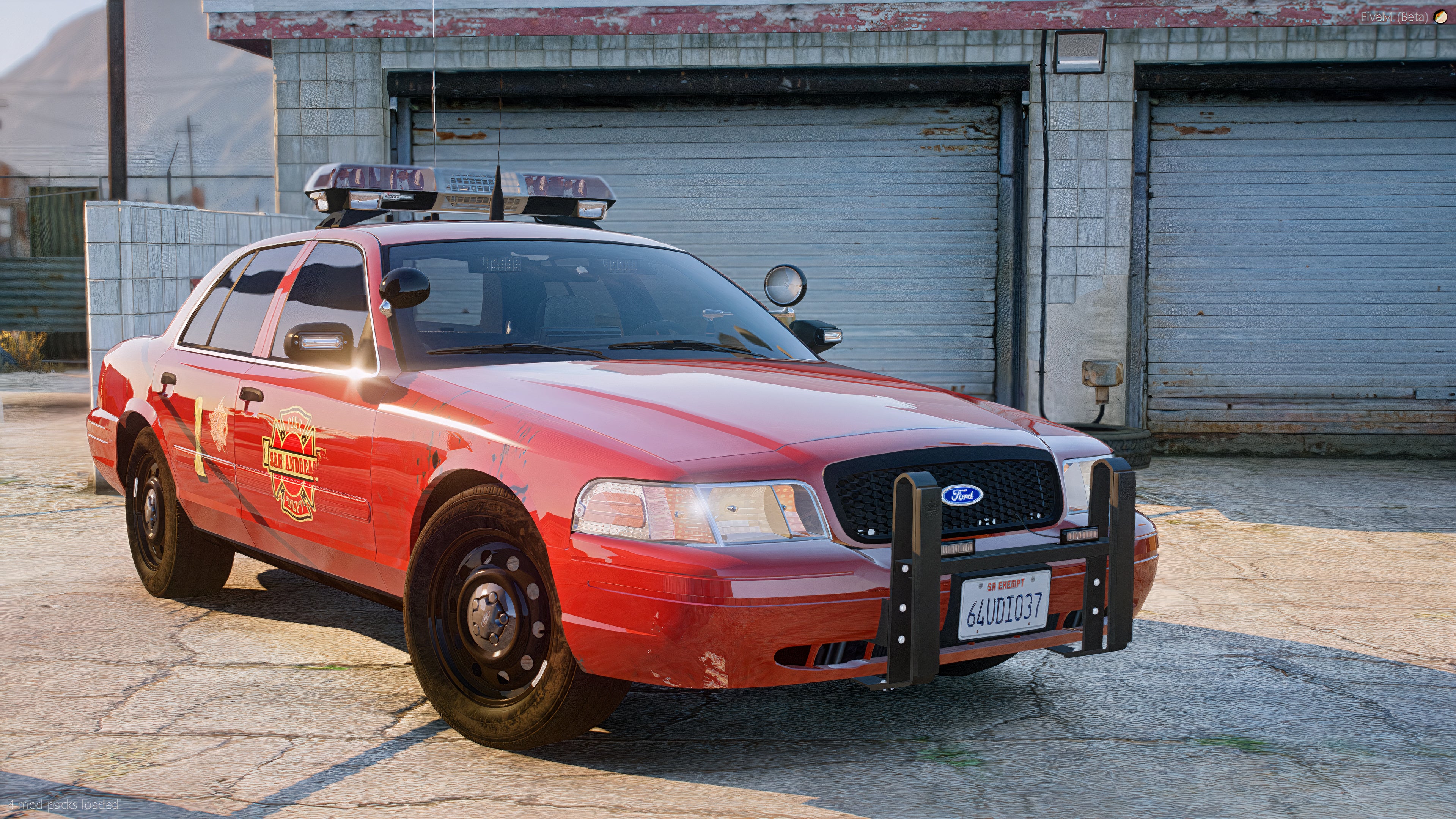 2011 Crown Victoria Fire Chief Sedan