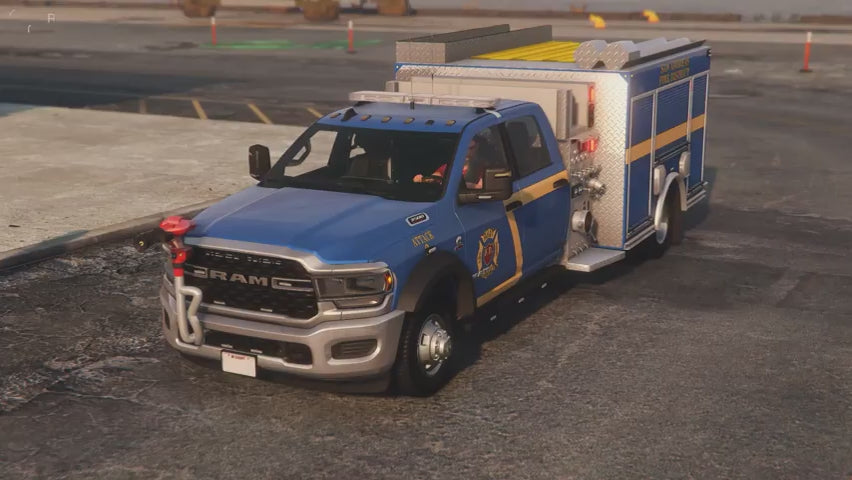 2024 Ram 3500 Big Horn Fire Pumper Truck