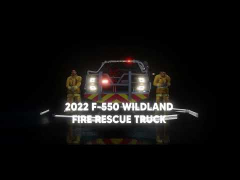 2022 F-550 Wildland Fire Rescue Truck