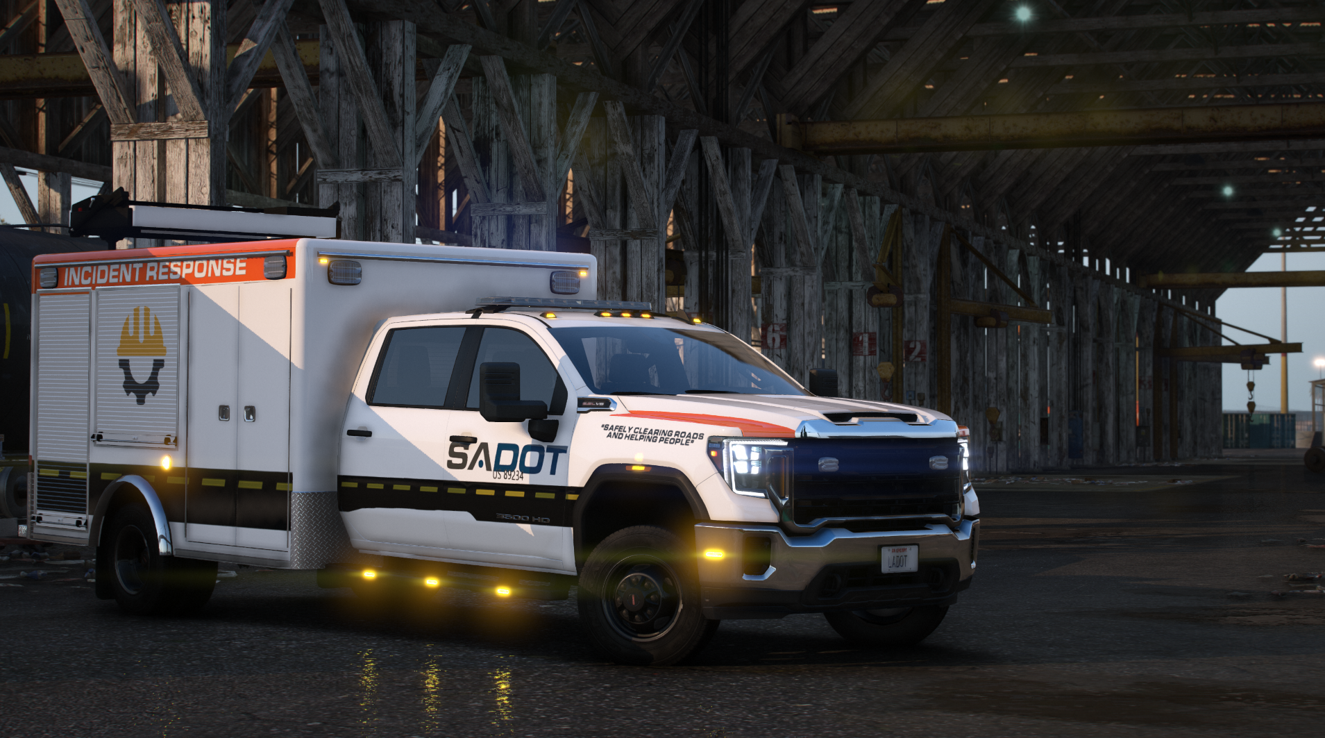 2023 Sierra 3500 SADOT Utility Box