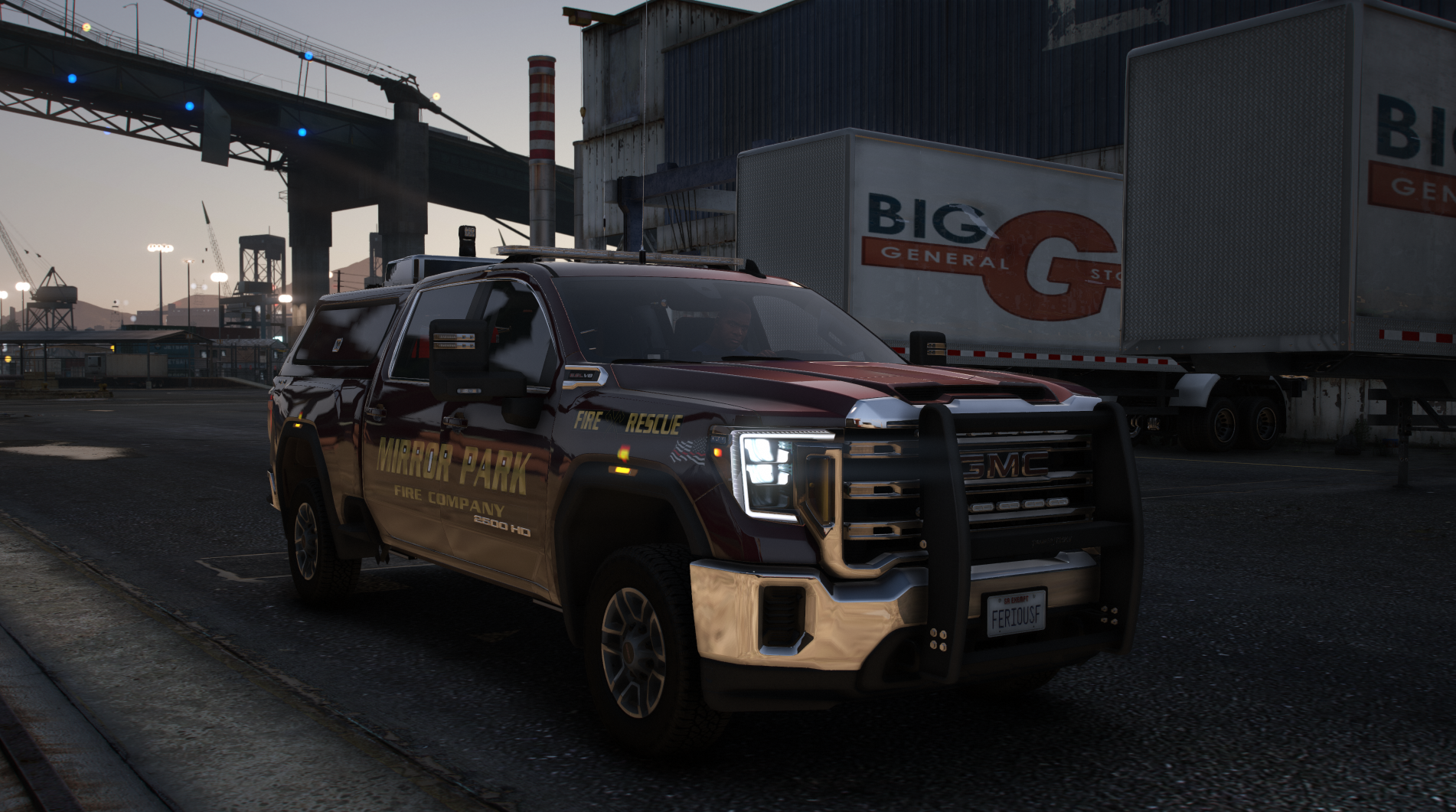 2023 Sierra 2500 HD Fire Batt