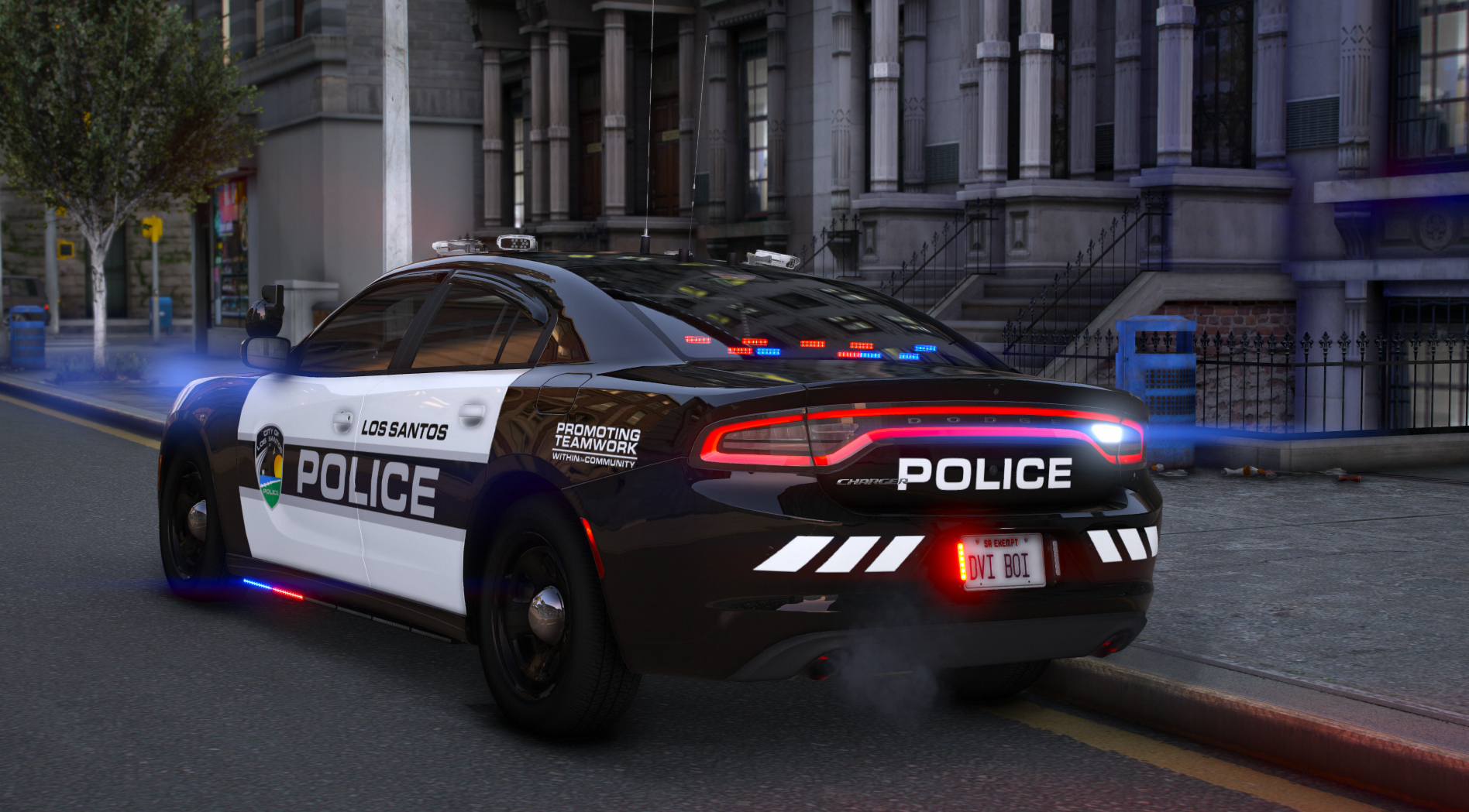 2023 Dodge Charger Pursuit DVI Setup
