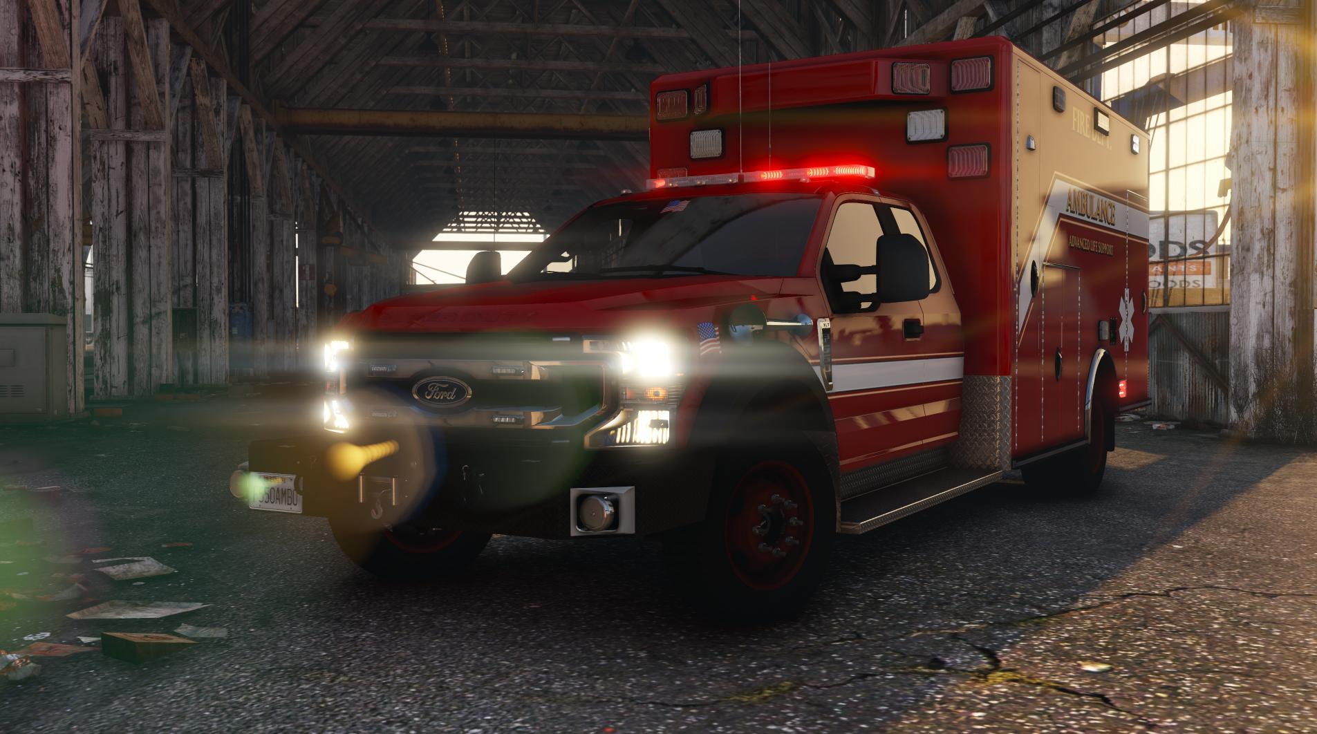2020 F550 Supercab Ambulance