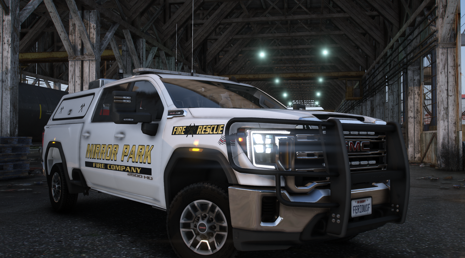 2023 Sierra 2500 HD Fire Batt