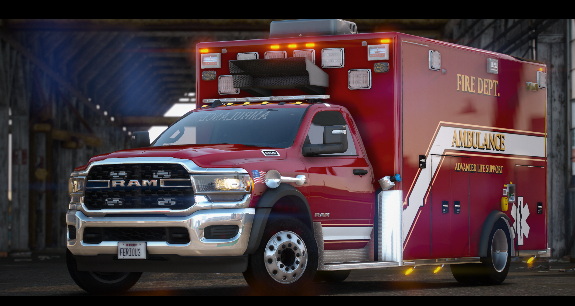 2024 Ram 5500 Ambulance