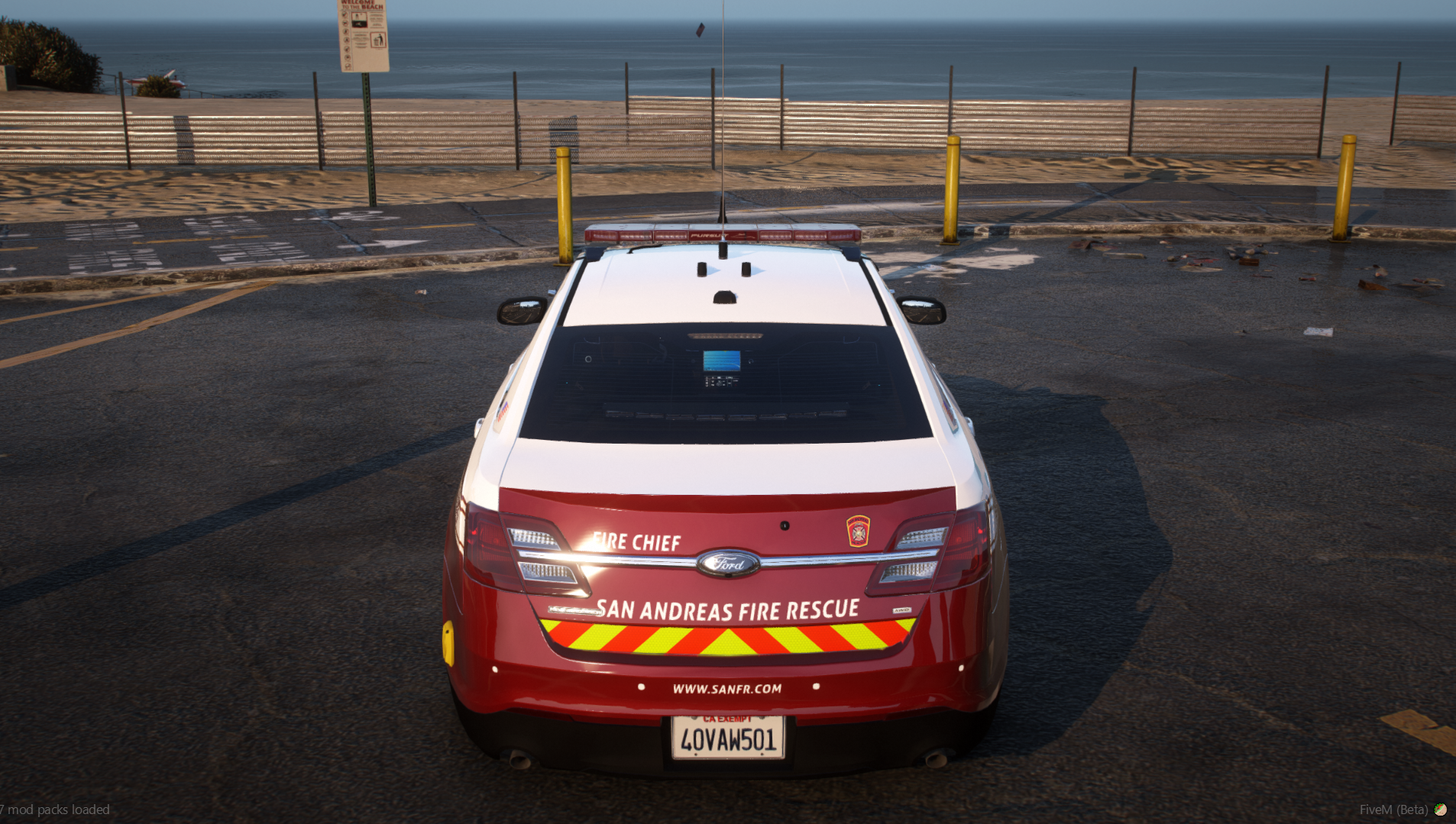 2018 Taurus Fire Sedan