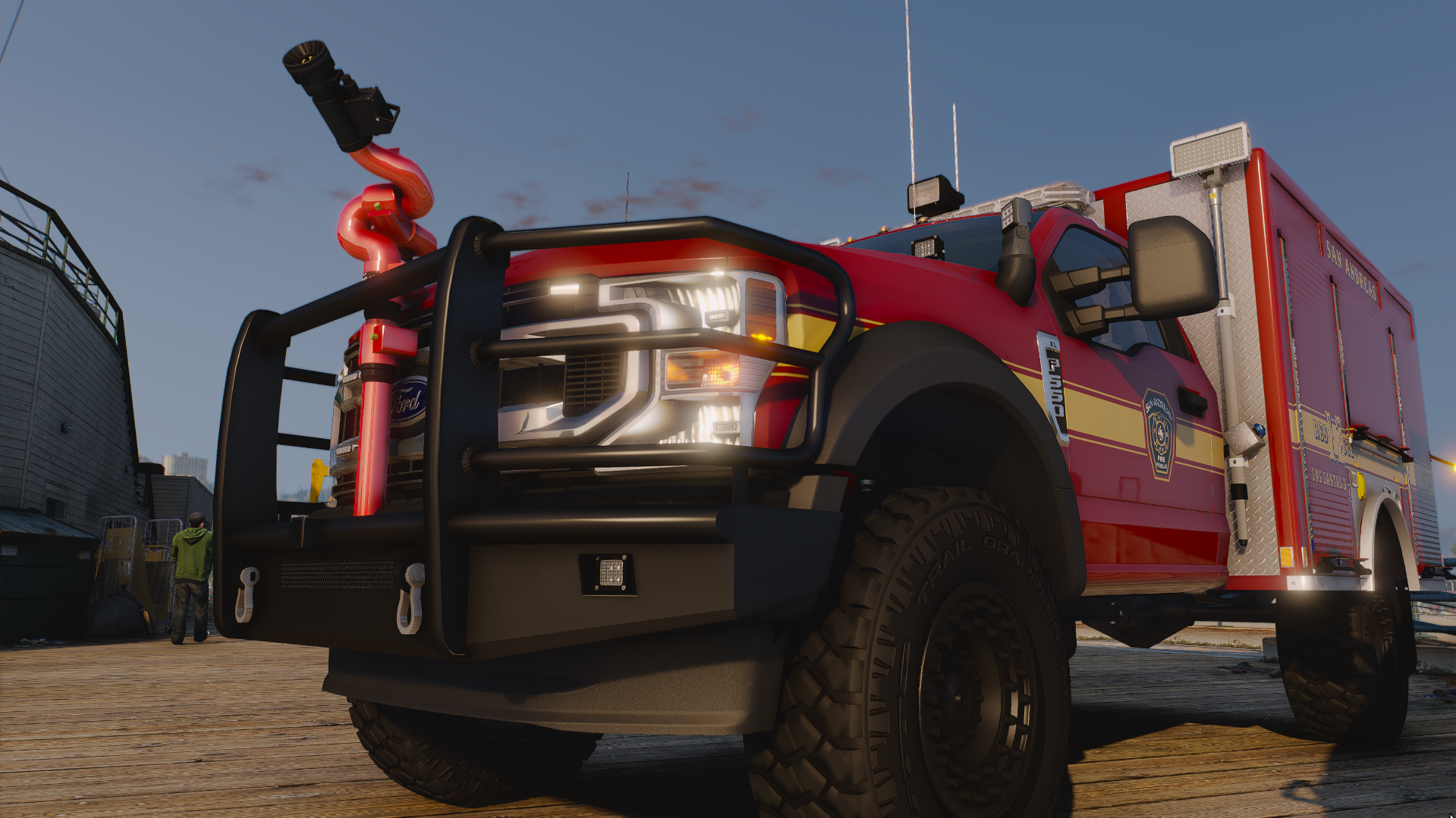 2022 Ford F-550 Single Cab Water Suppression Truck