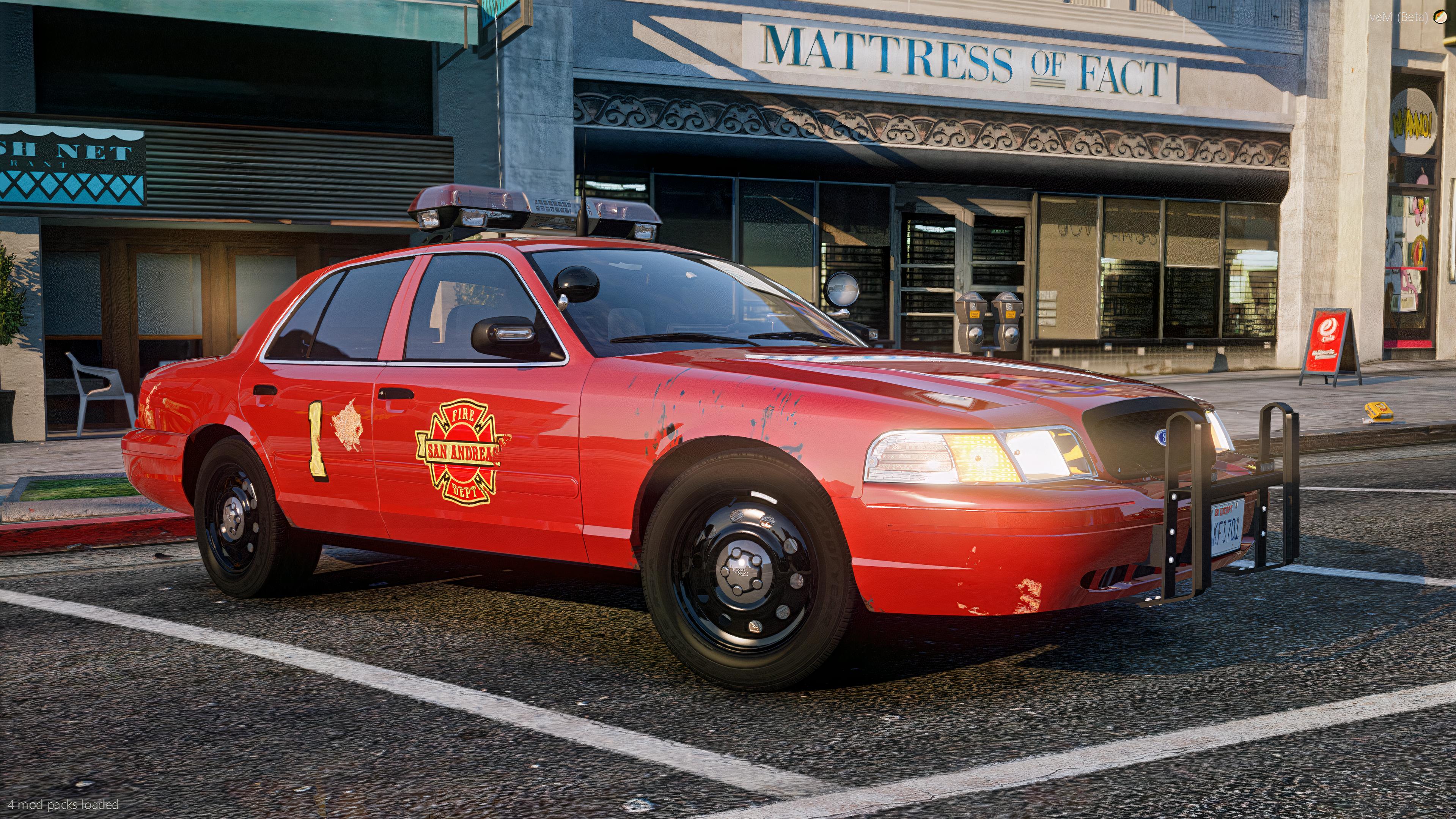 2011 Crown Victoria Fire Chief Sedan