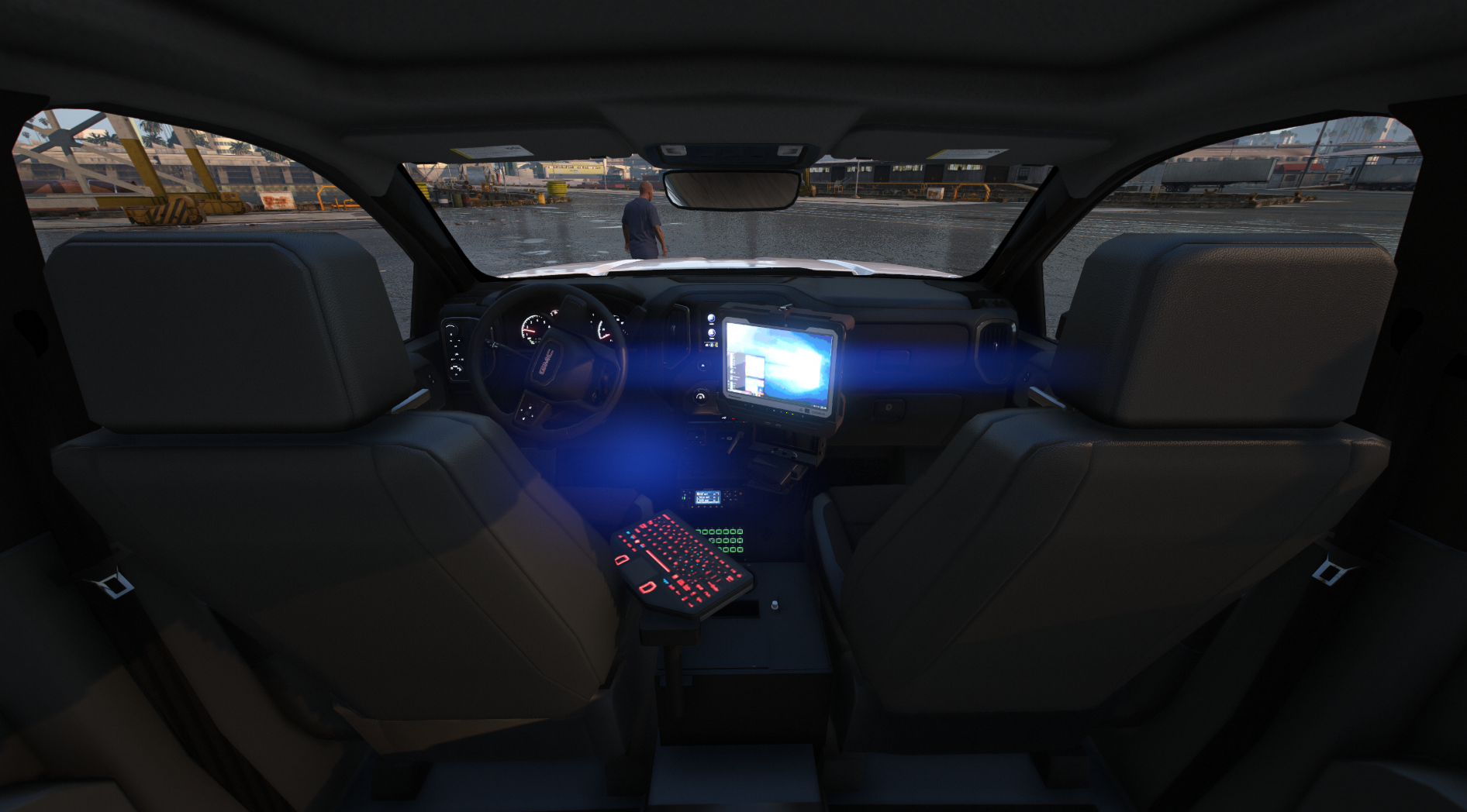 2023 Sierra 3500 SADOT Utility Box