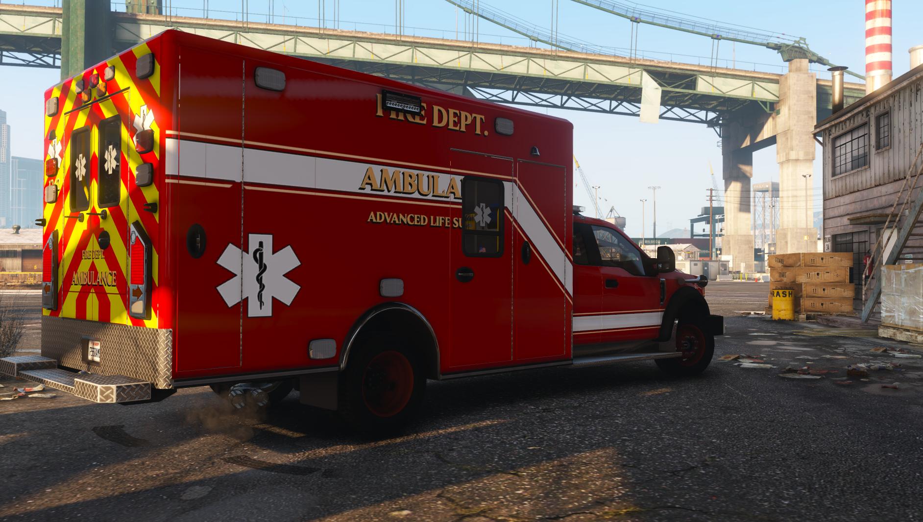 2020 F550 Supercab Ambulance