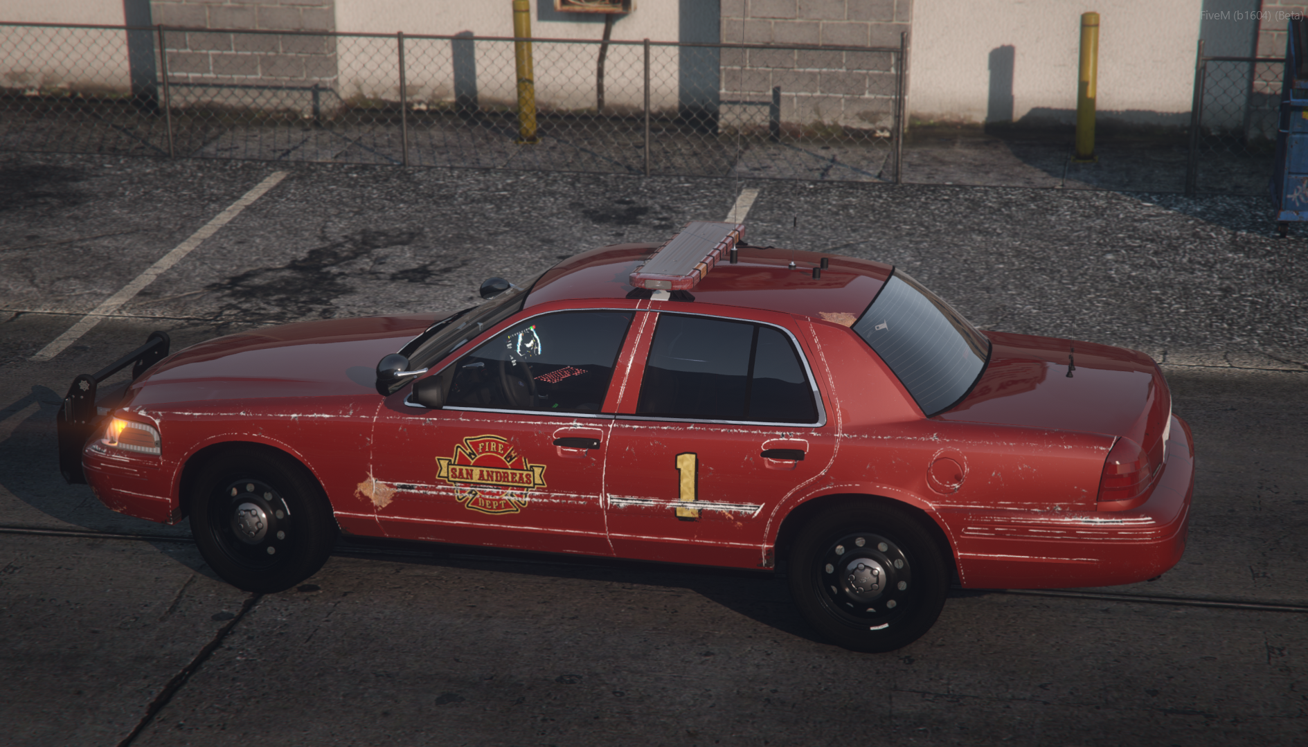 2011 Crown Victoria Patriot Edition Fire Chief