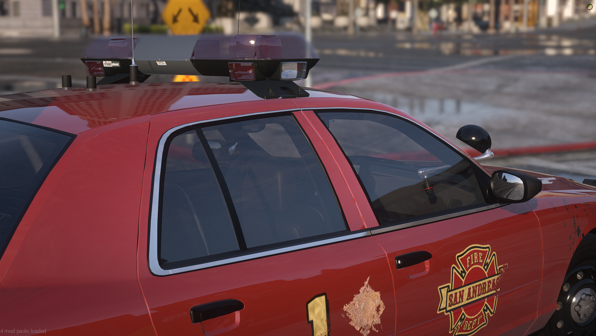 2011 Crown Victoria Fire Chief Sedan