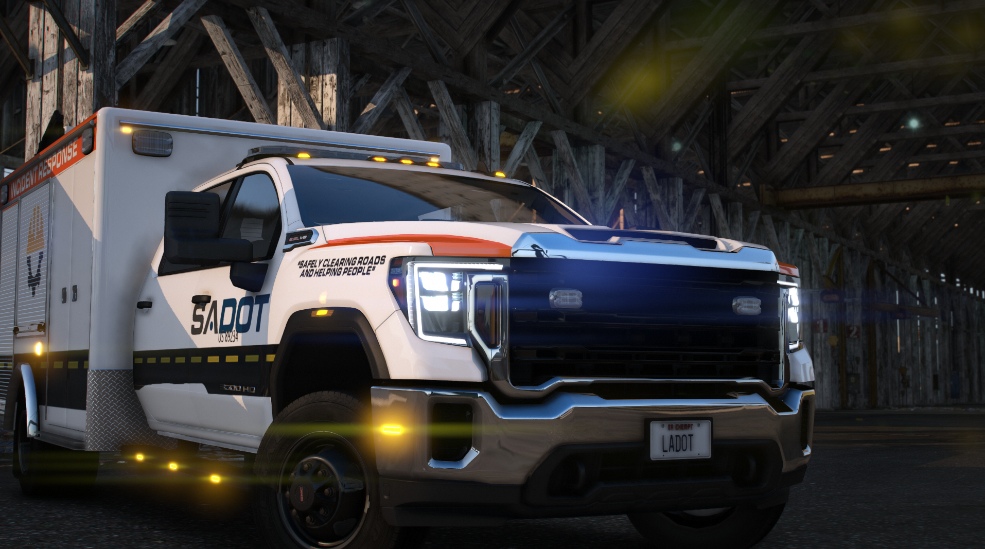 2023 Sierra 3500 SADOT Utility Box