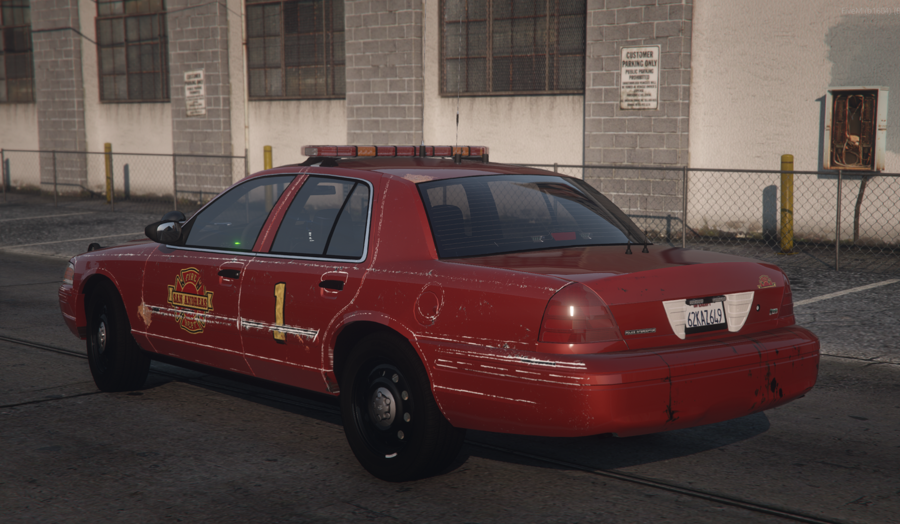 2011 Crown Victoria Patriot Edition Fire Chief