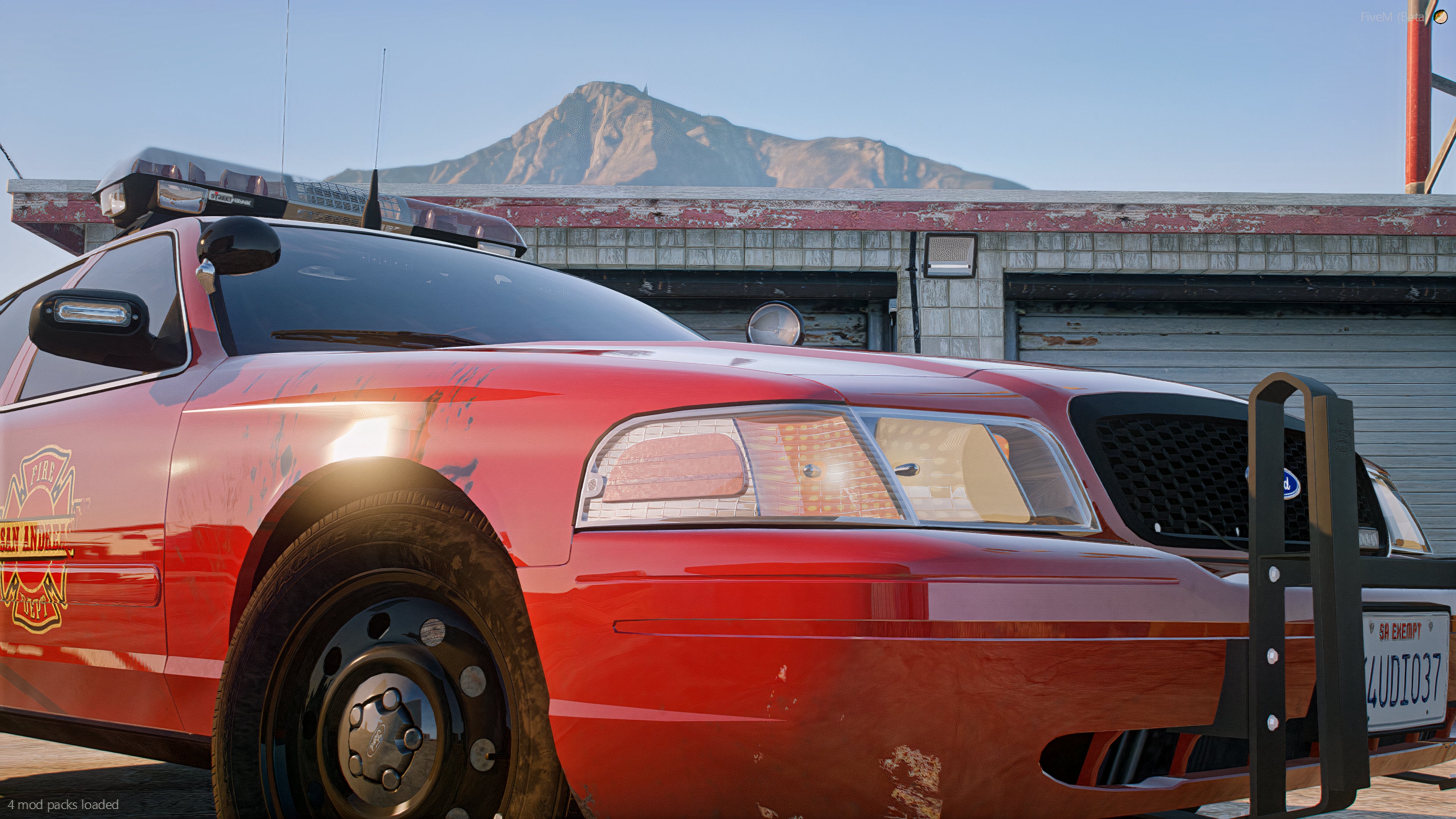 2011 Crown Victoria Fire Chief Sedan