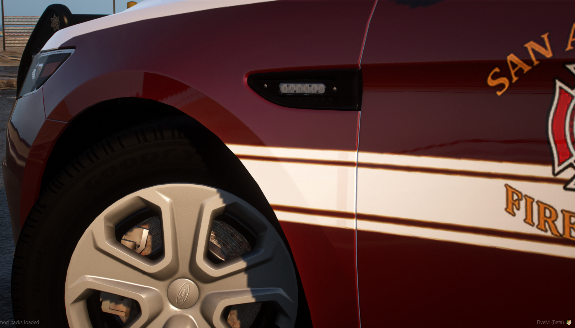 2018 Taurus Fire Sedan