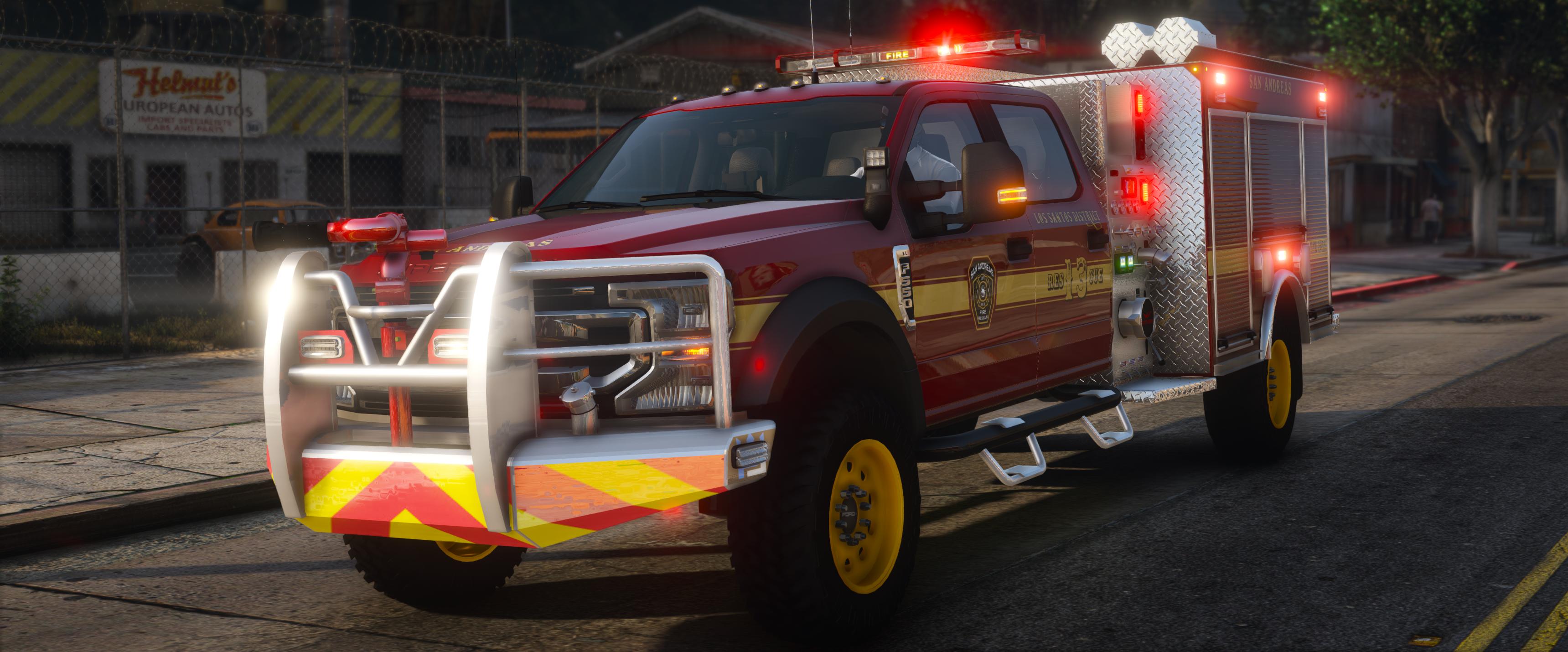 2022 F-550 Wildland Fire Rescue Truck