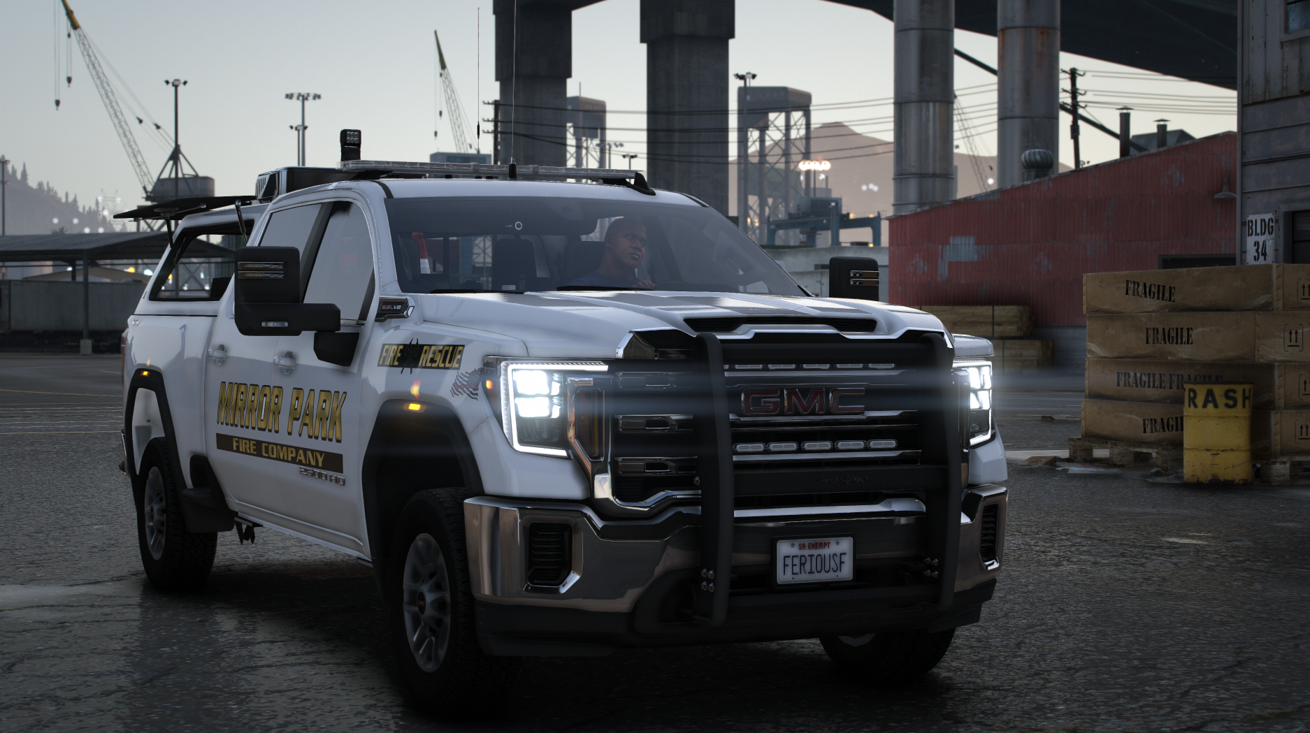 2023 Sierra 2500 HD Fire Batt