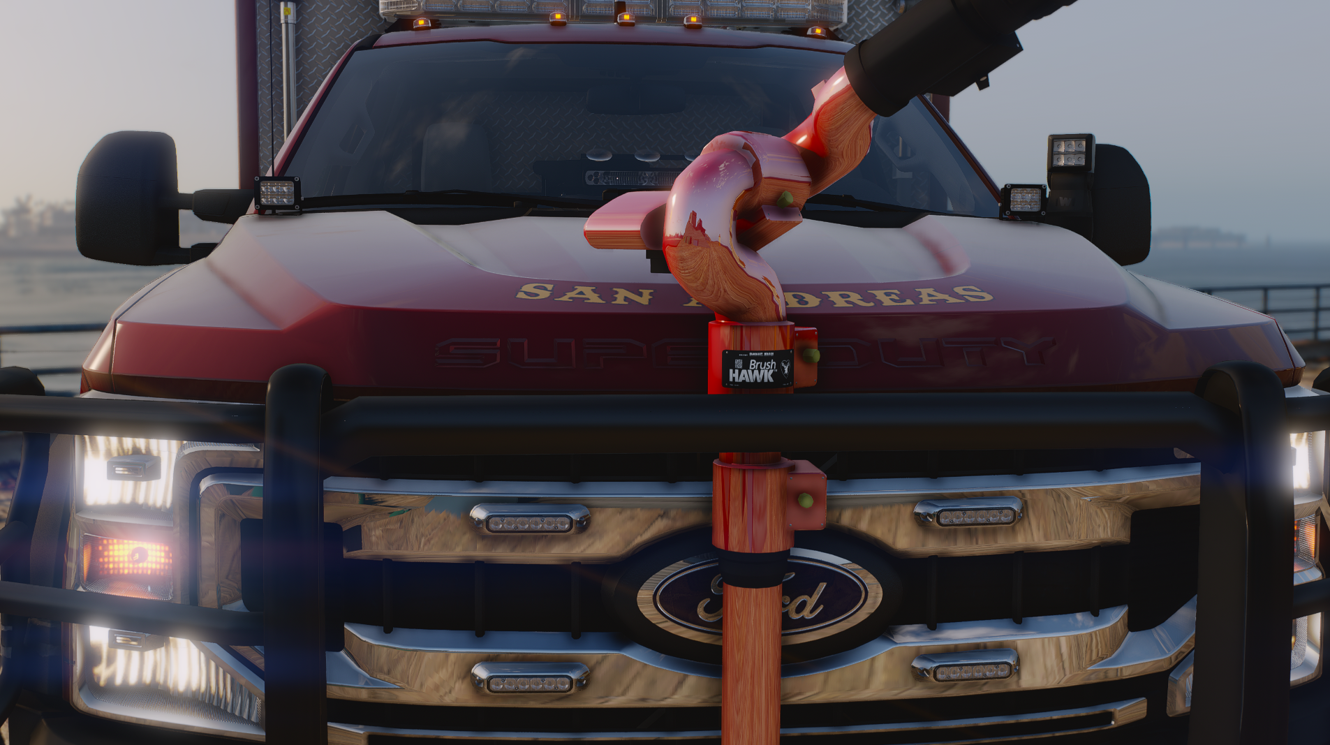 2022 Ford F-550 Single Cab Water Suppression Truck