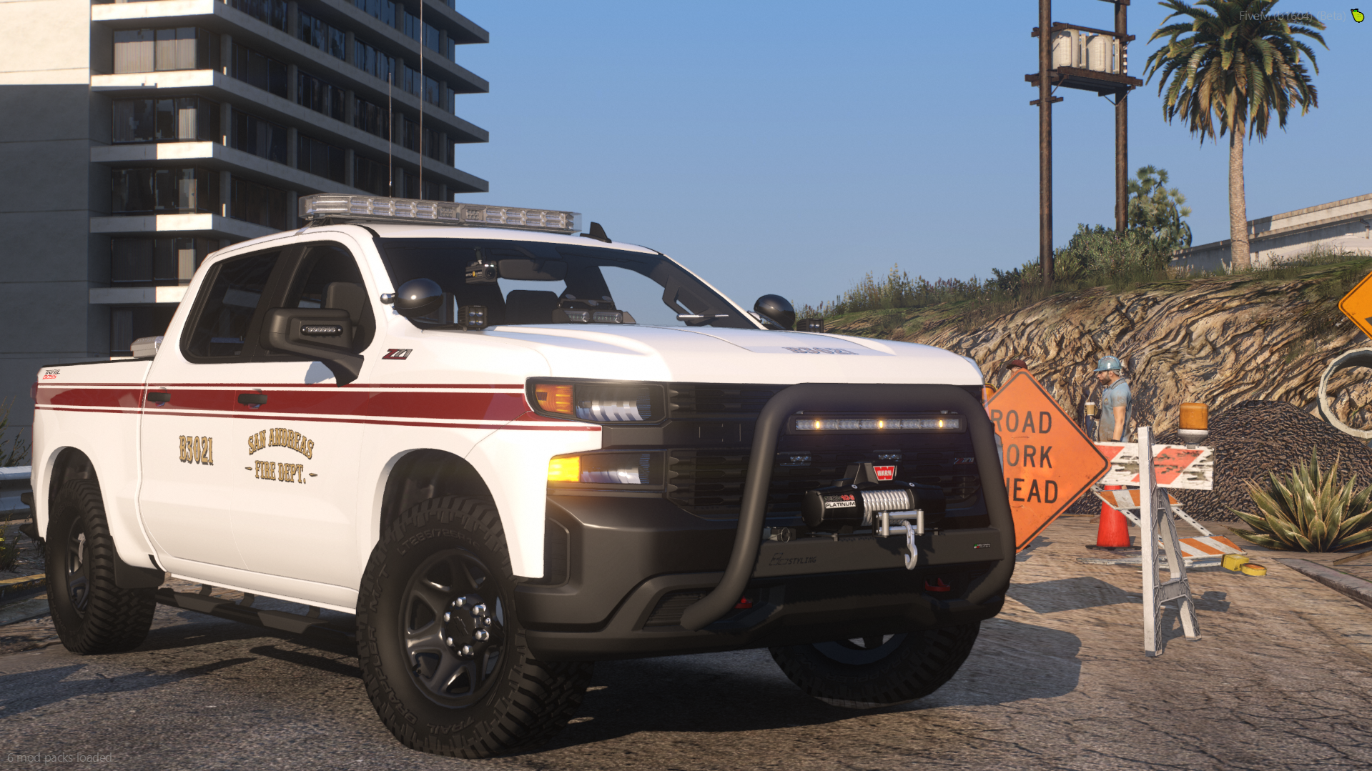 2021 Silverado 1500 TrailBoss Fire Batt Truck