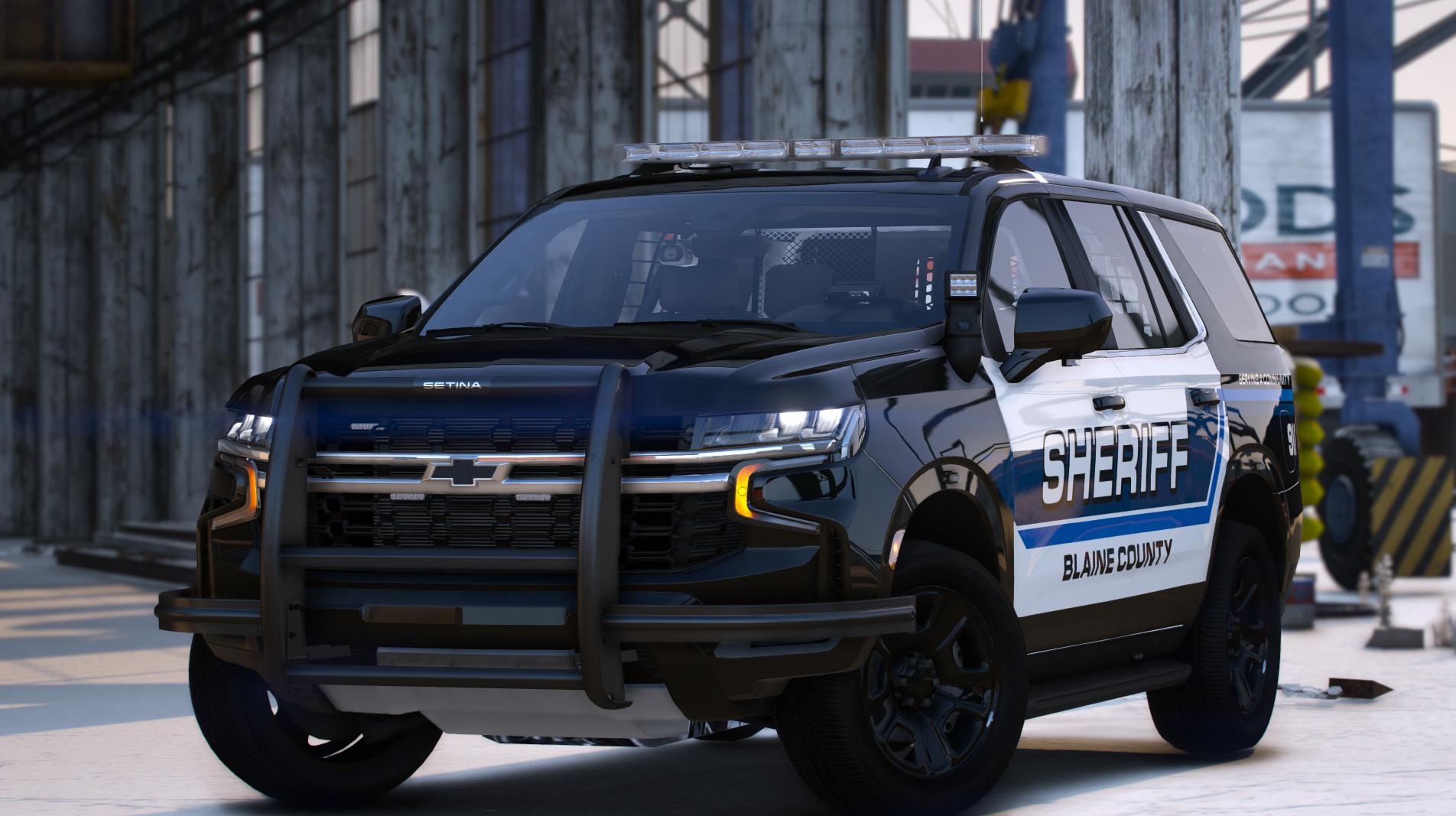 2023 Tahoe DVI Whelen Setup